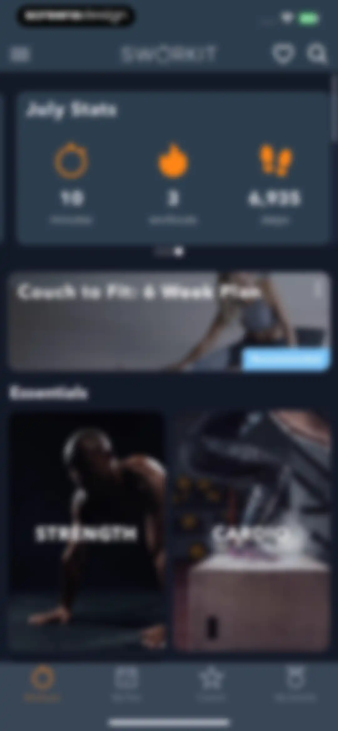 Sworkit Fitness & Wellness App screen 26