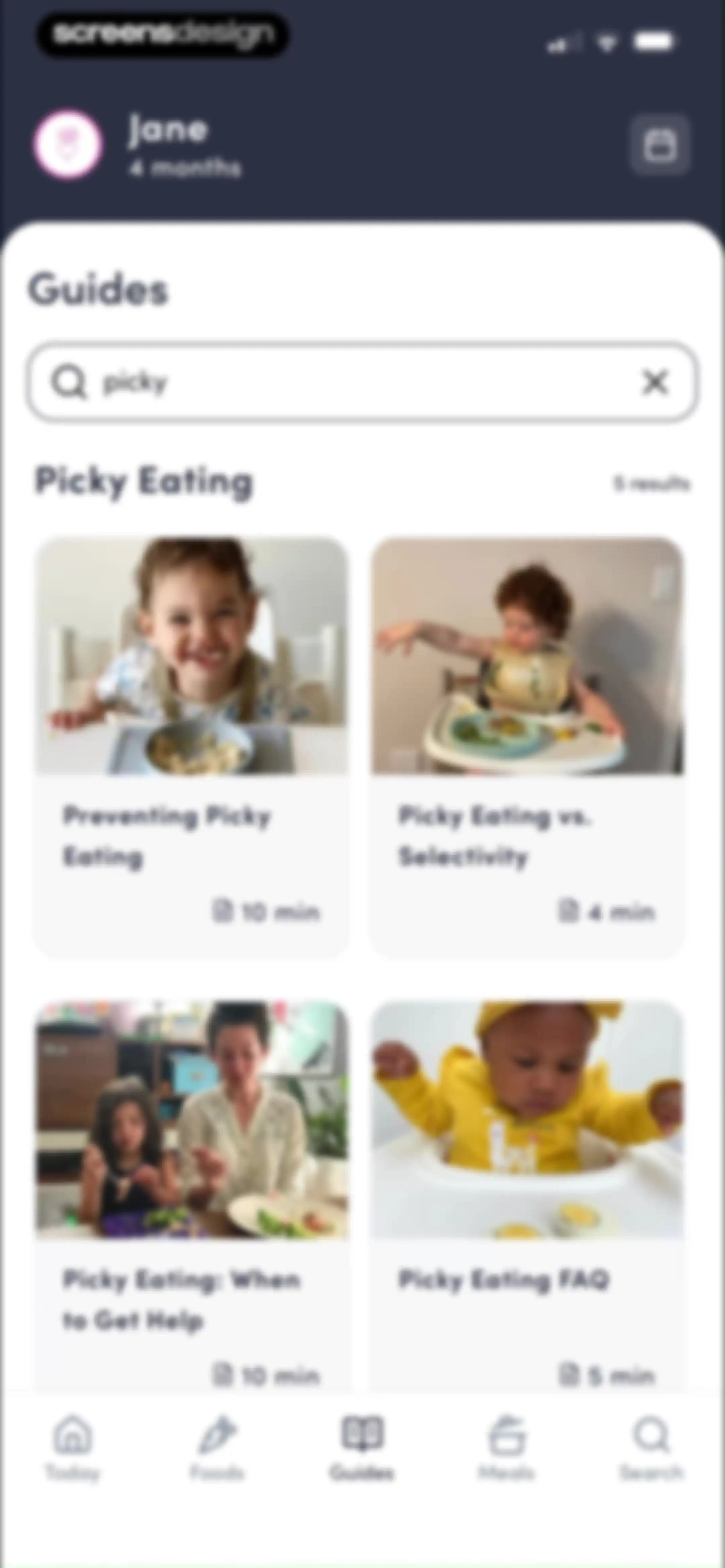 Solid Starts: Baby First Foods screen 142