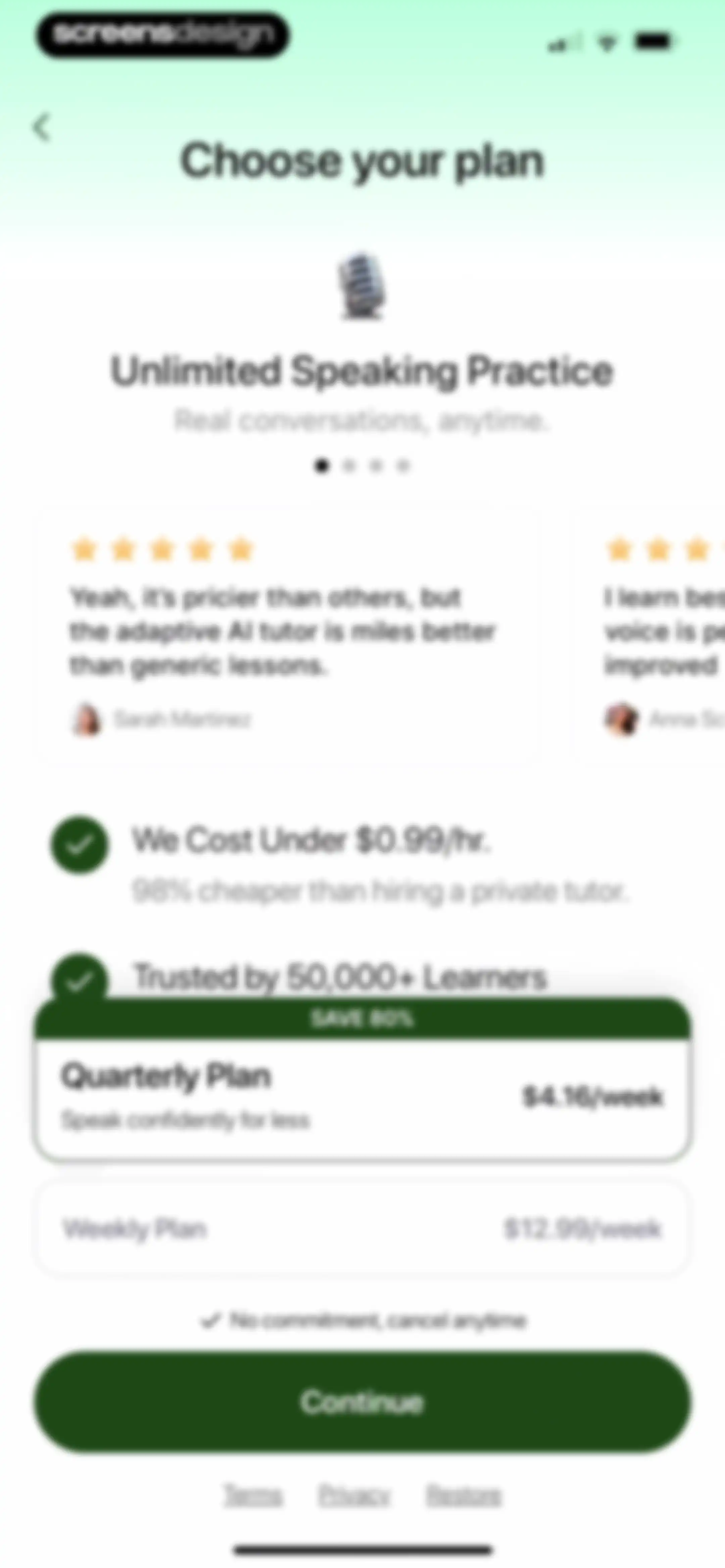 LingoTok - AI Language Tutor screen 41