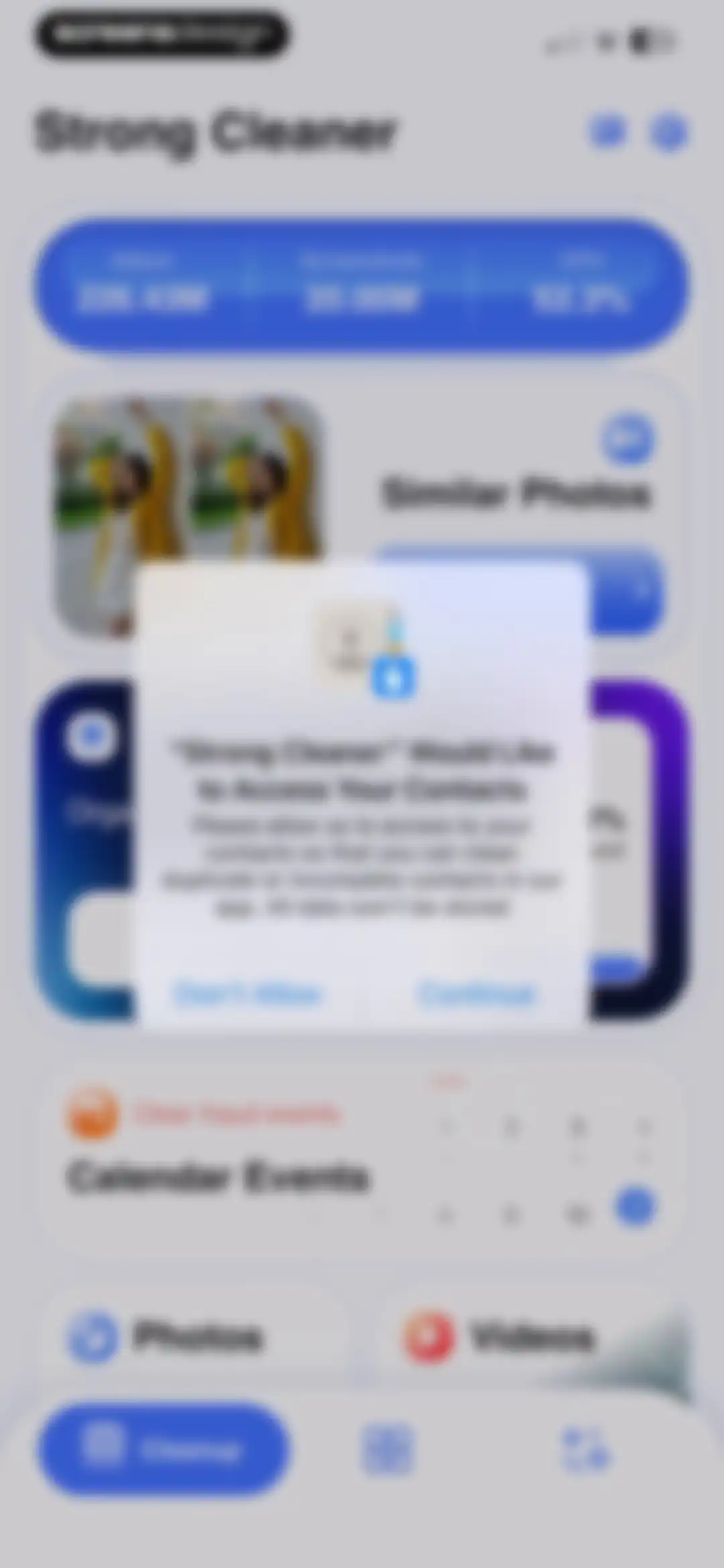 Strong Cleaner: Free up space screen 6