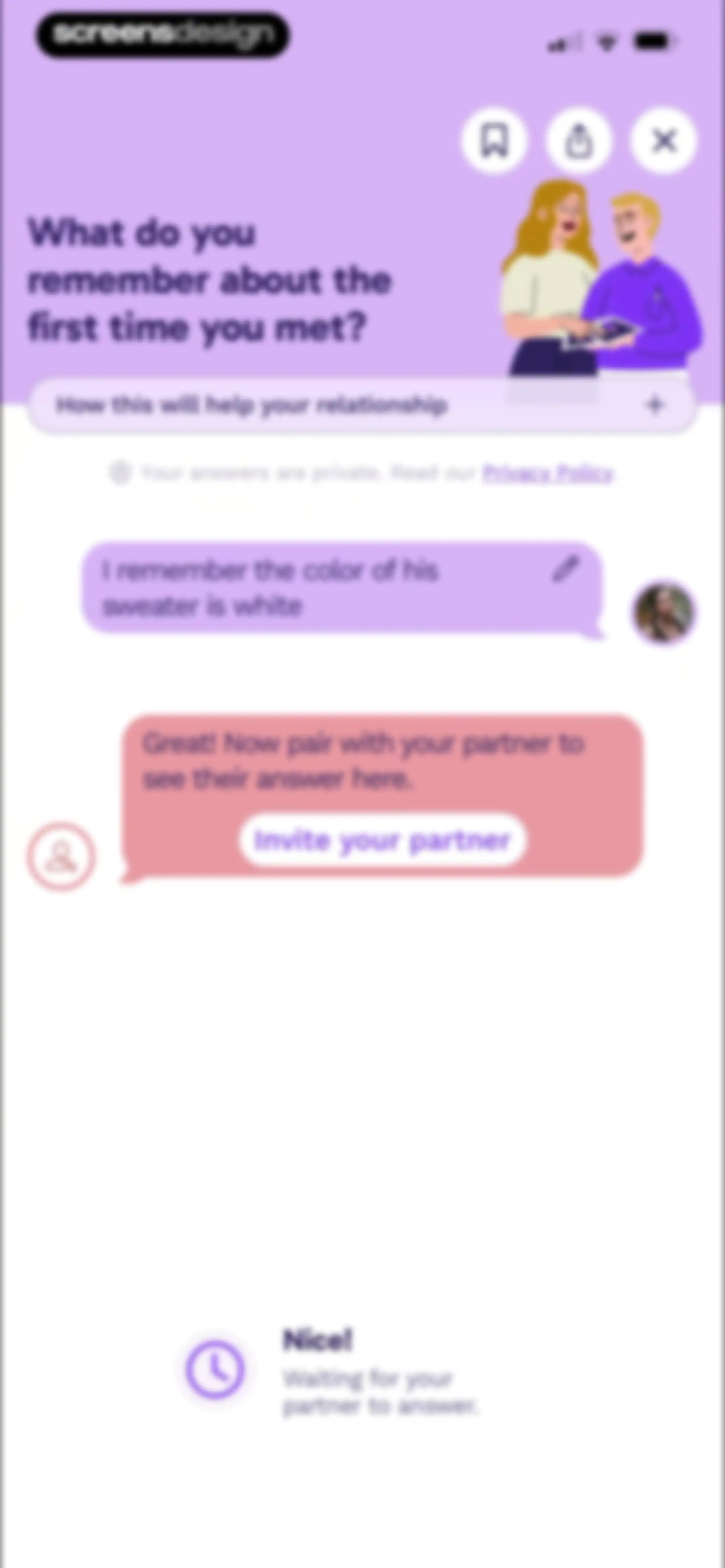 Paired: Couples & Relationship screen 41