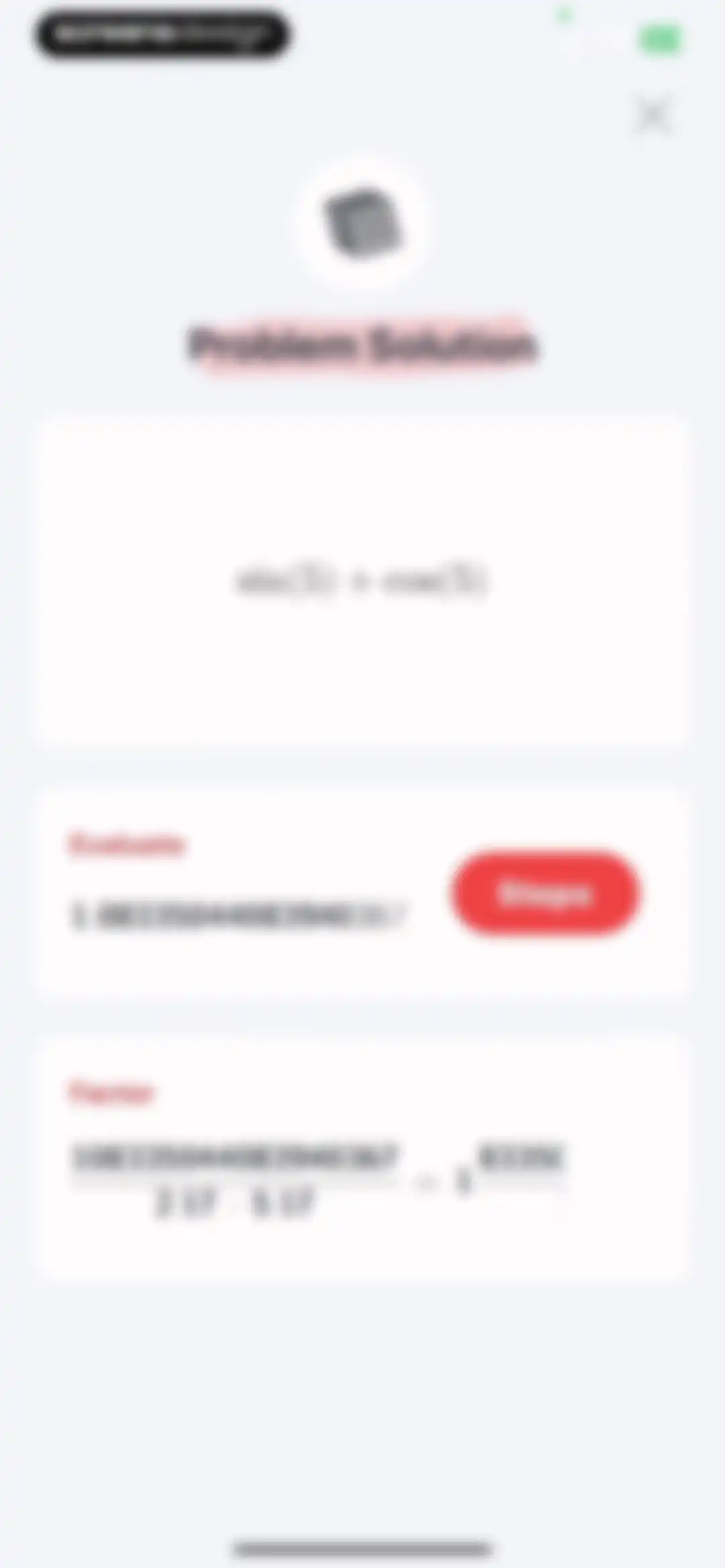 Math AI Homework Helper,Solver screen 36