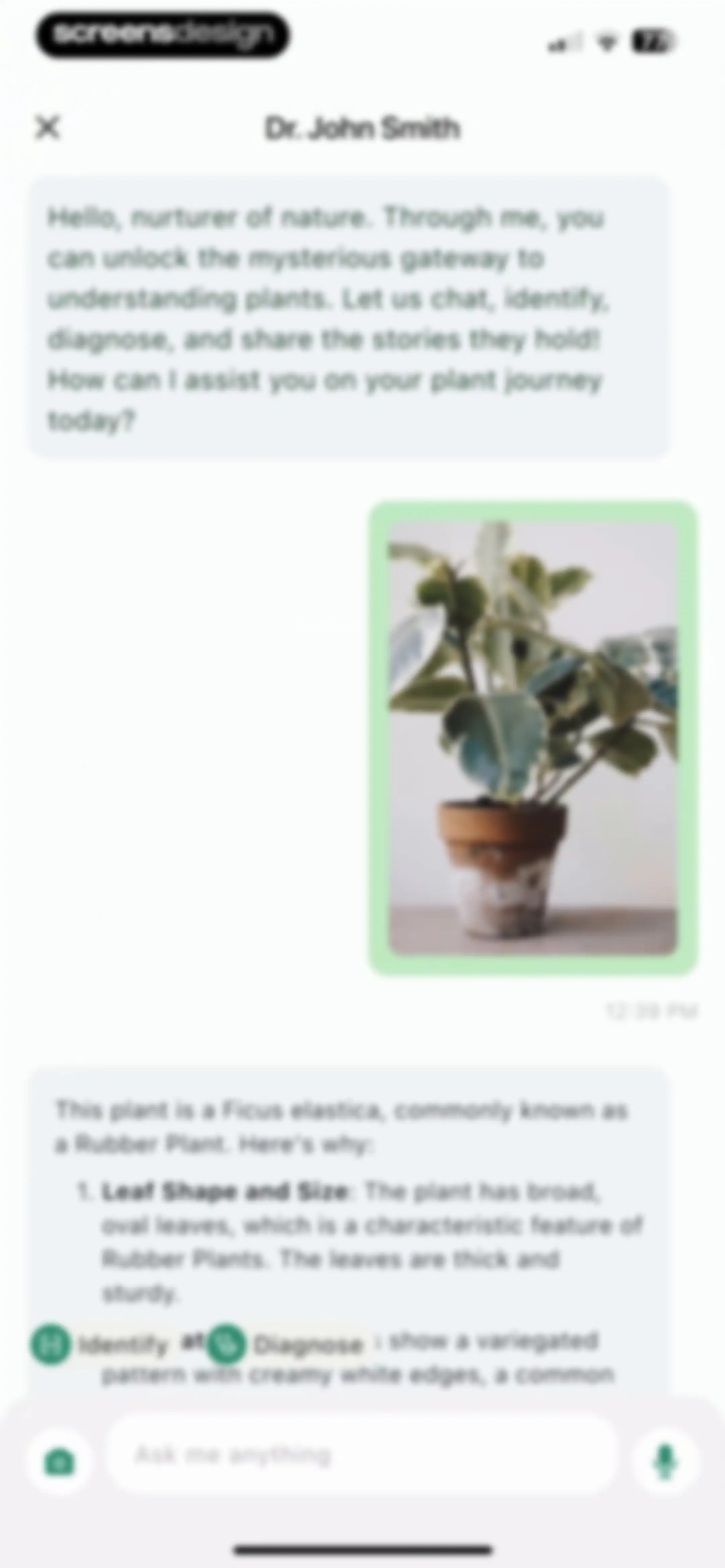 Plant Identifier: ChatPlant AI screen 68