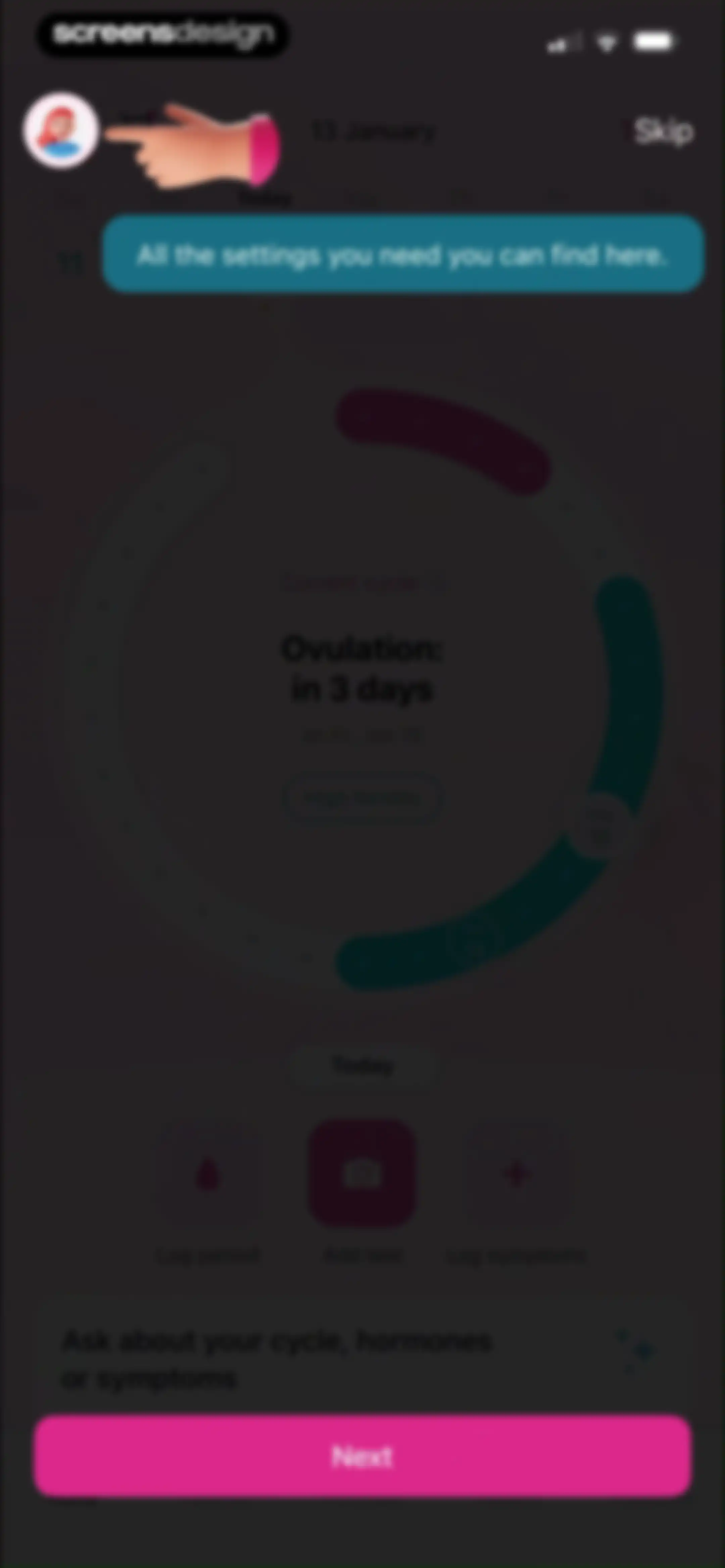 Pregmate Ovulation Tracker screen 38