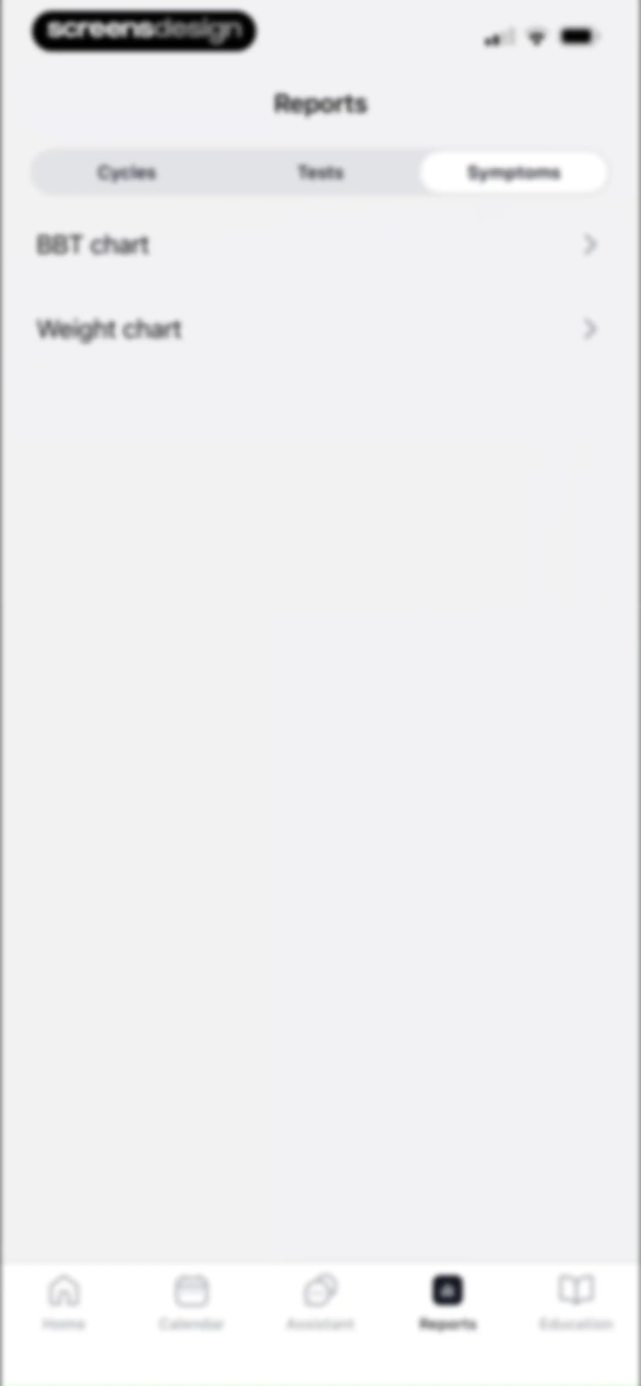Pregmate Ovulation Tracker screen 108