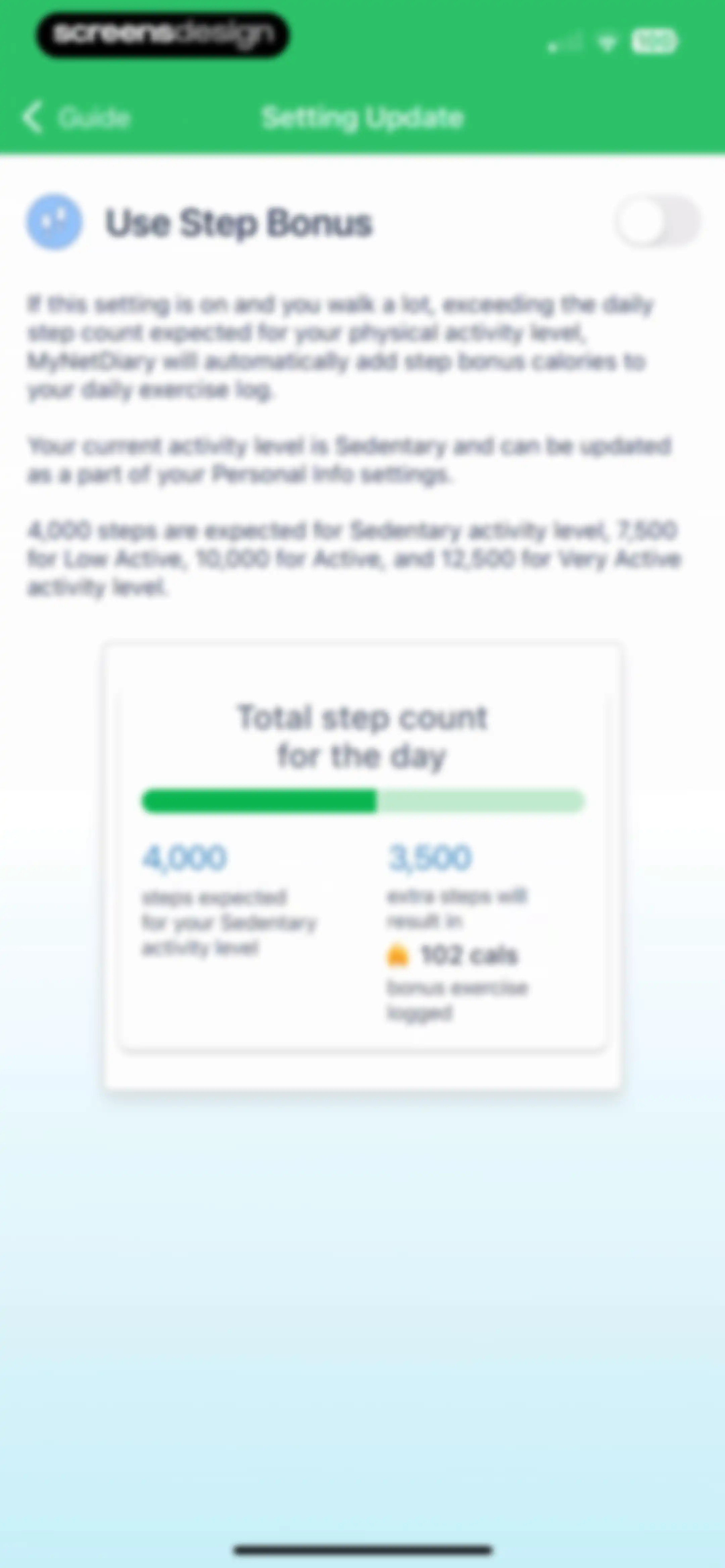 Calorie Counter - MyNetDiary screen 186