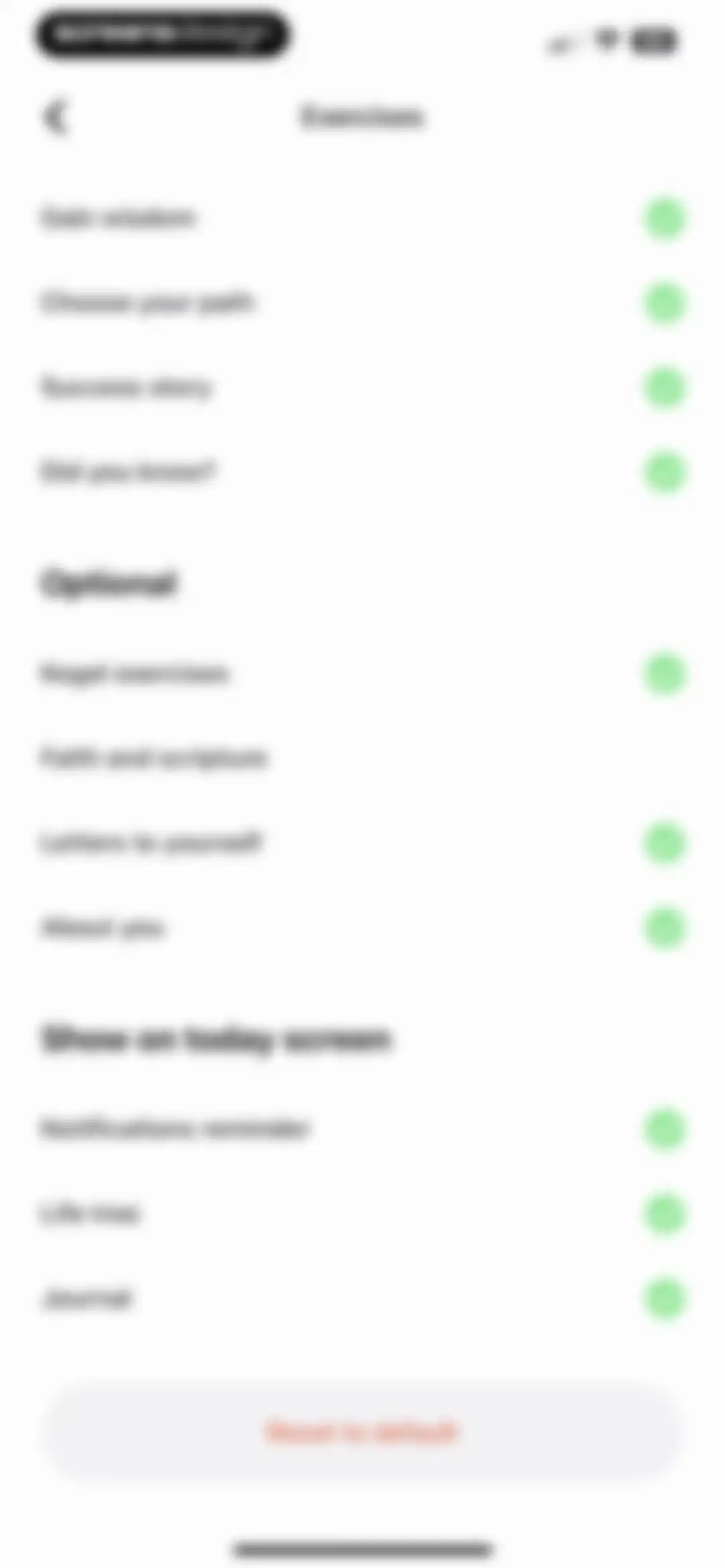 Brainbuddy: Quit PMO screen 236