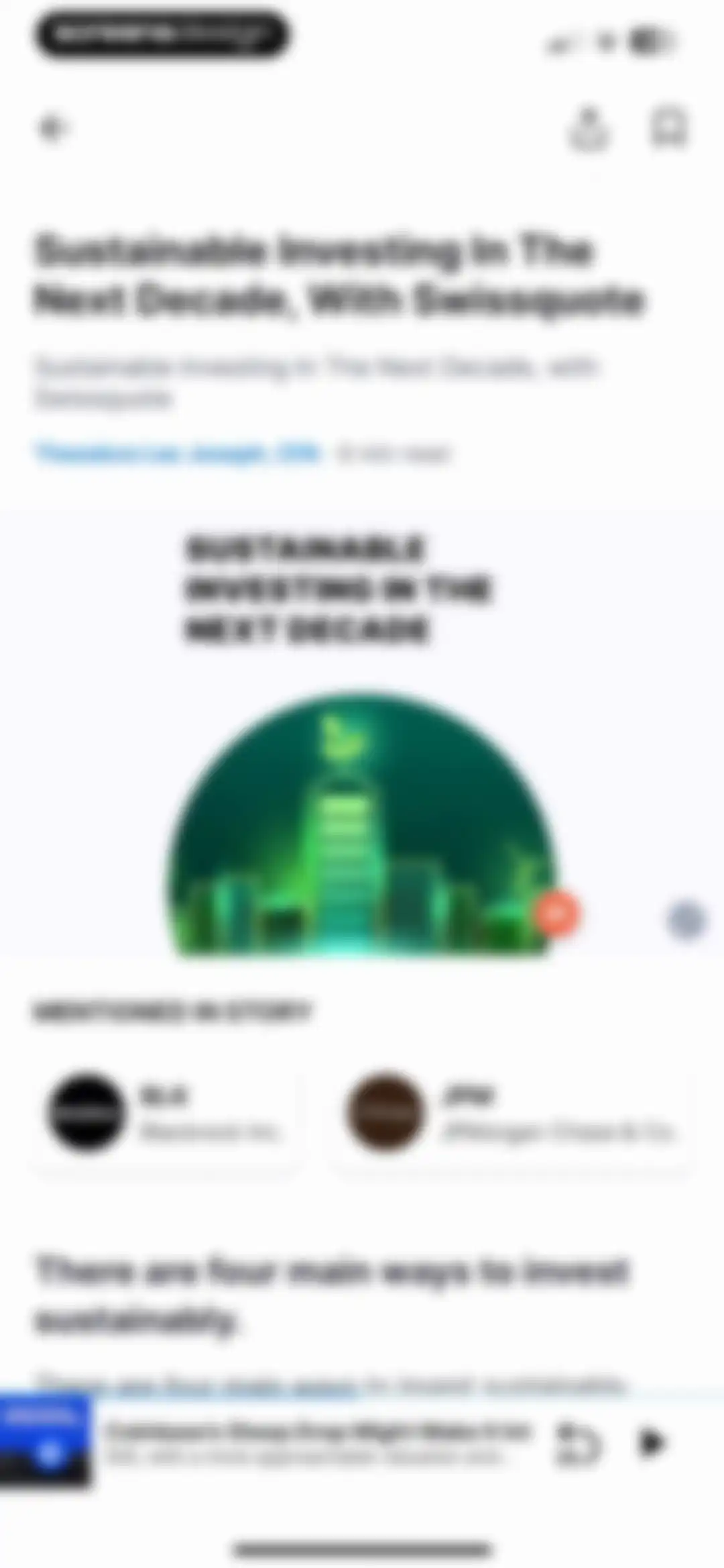 Finimize: Investing Insights screen 50