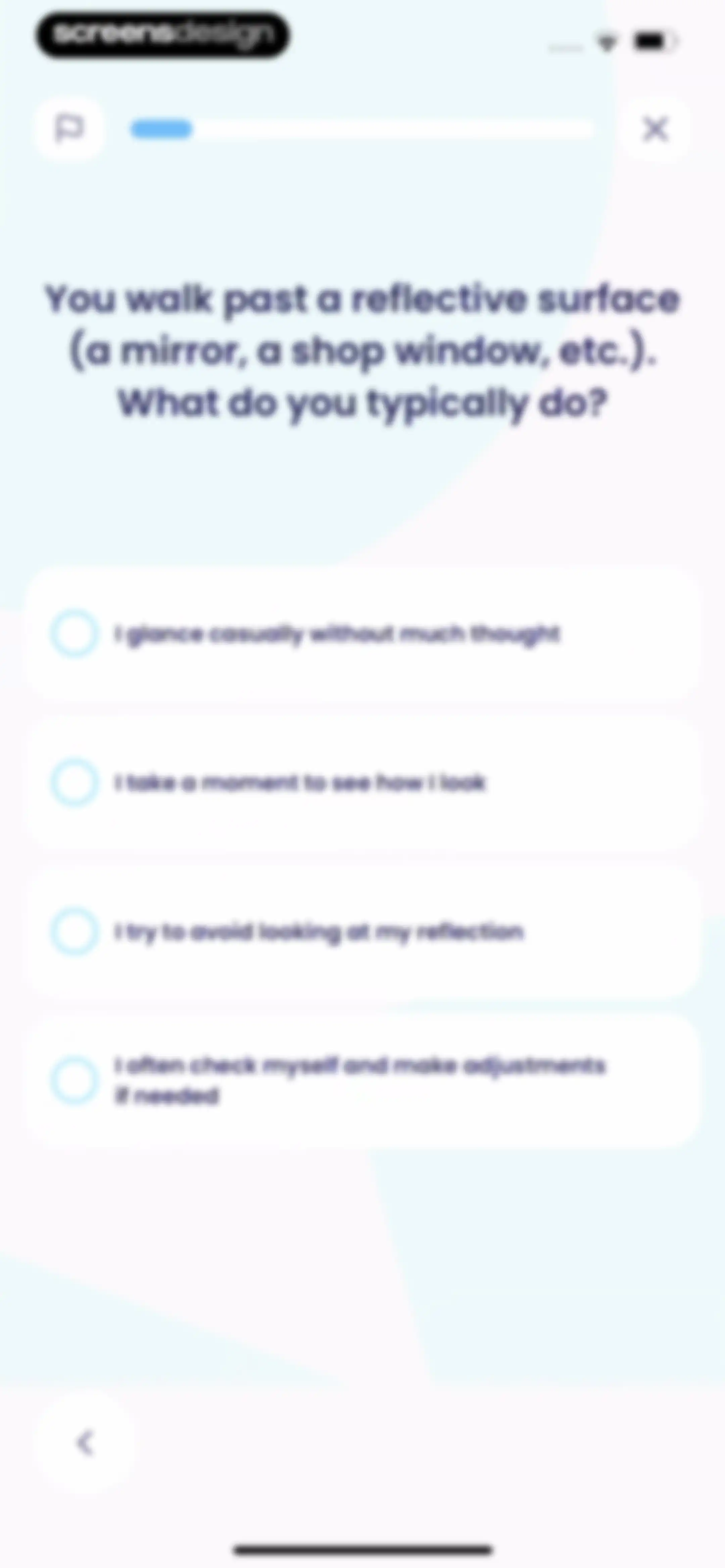 Breeze: Start Self-Discovery screen 98