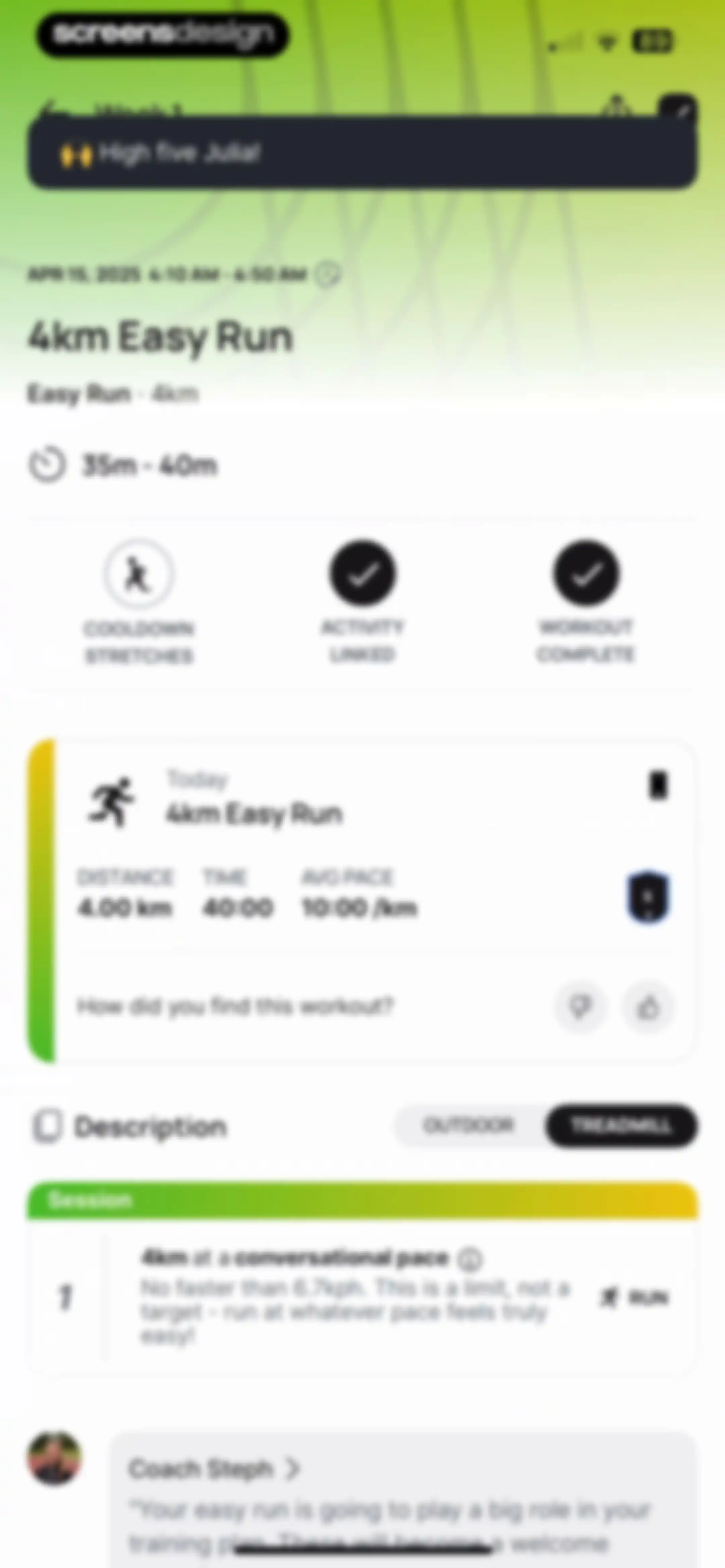 Runna: Running Plans & Coach screen 73