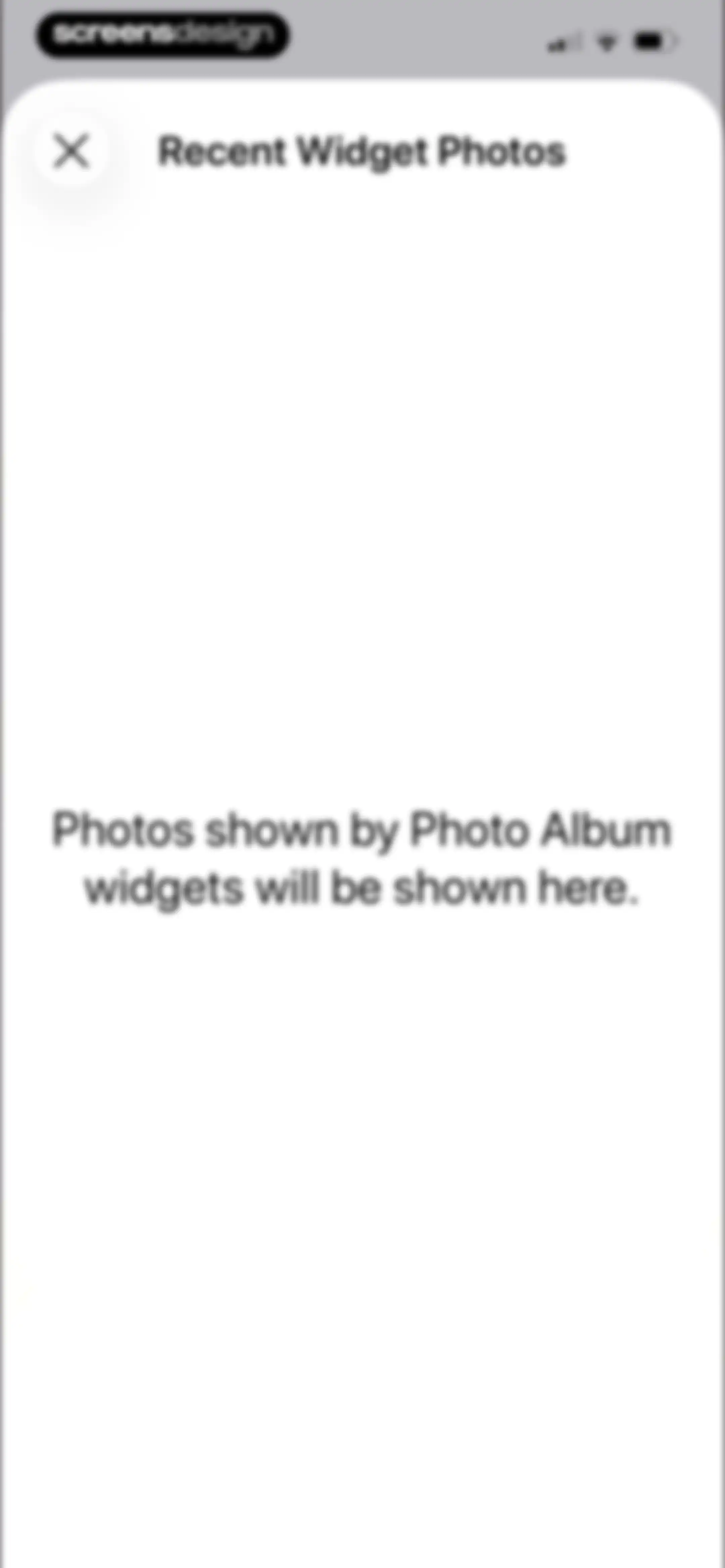 Widgetsmith screen 58