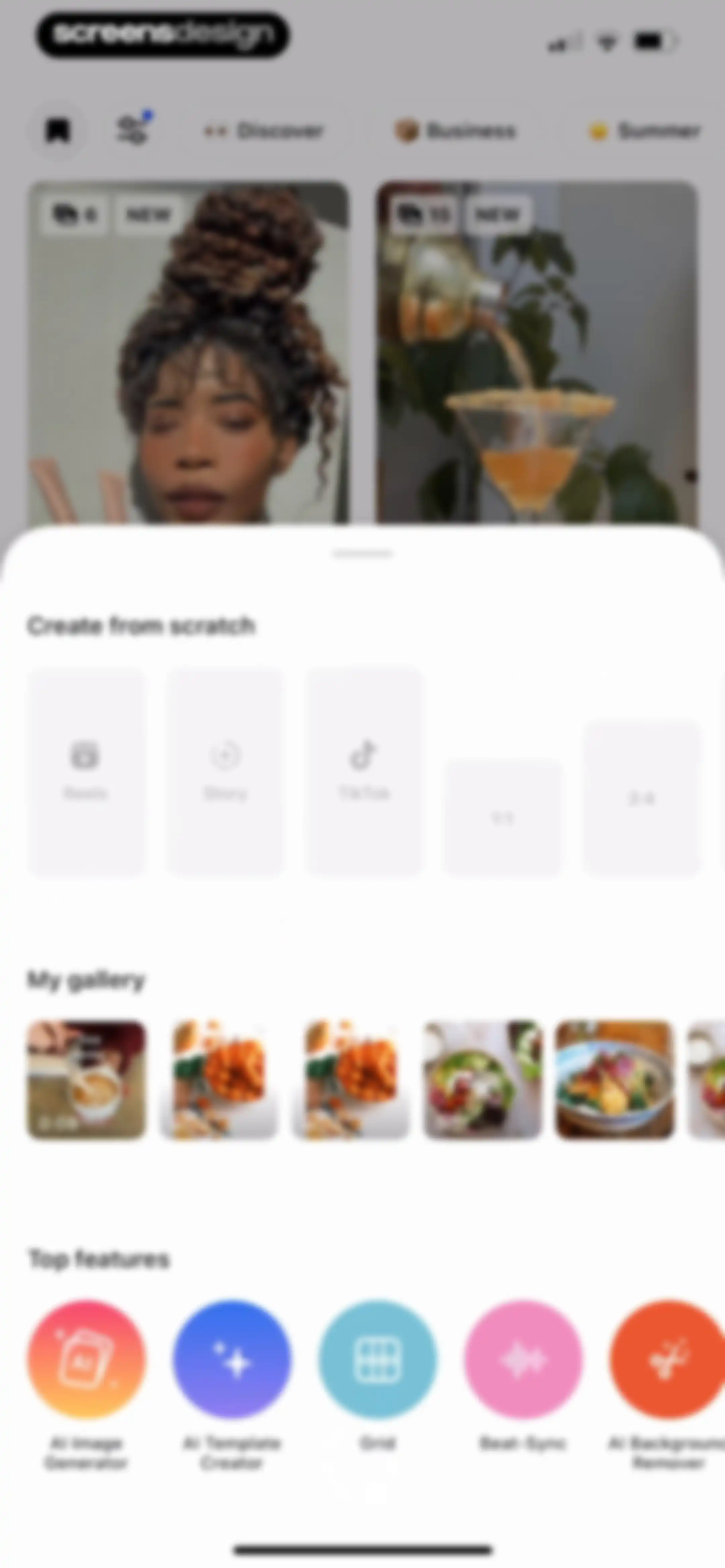 Temply: AI Video & Reels Maker screen 128