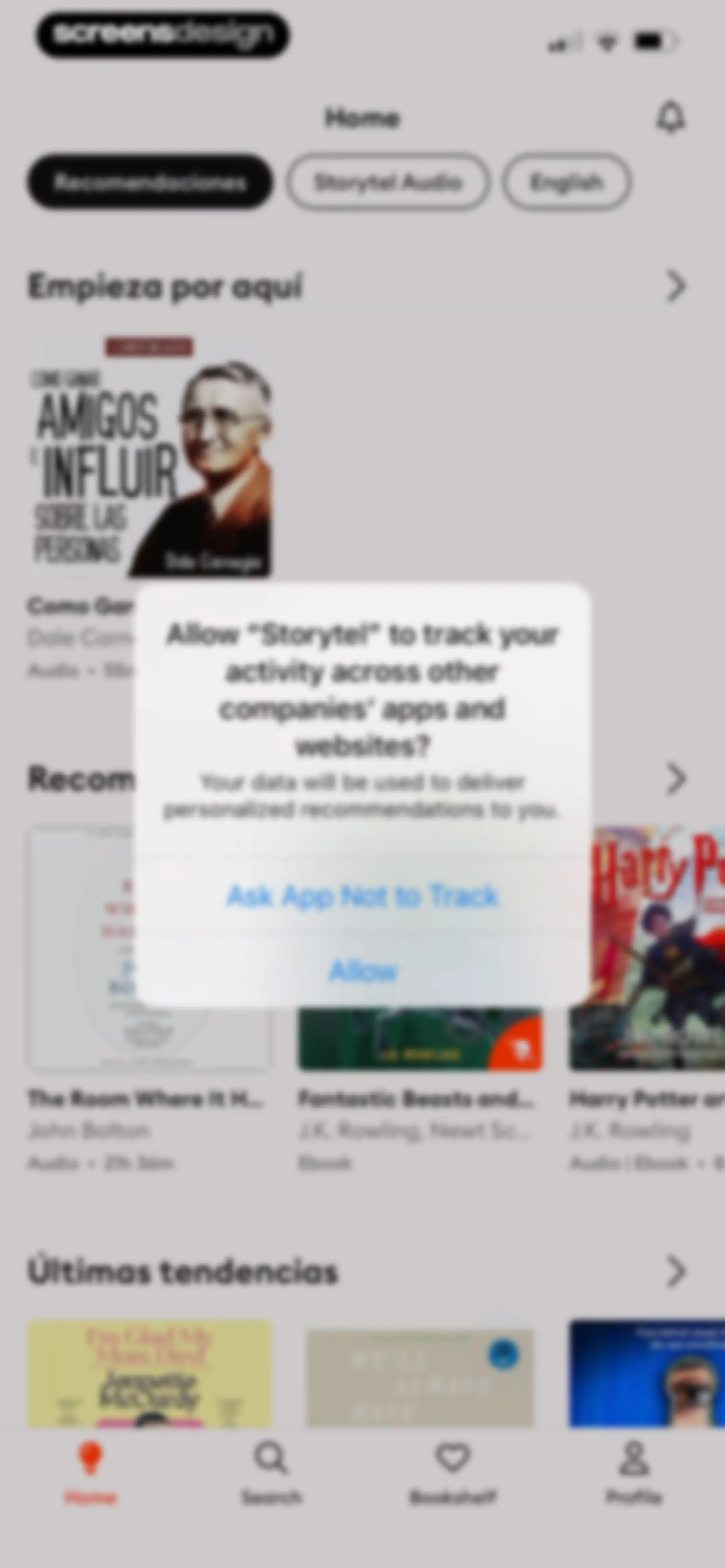 Storytel - Audiobooks Library screen 17