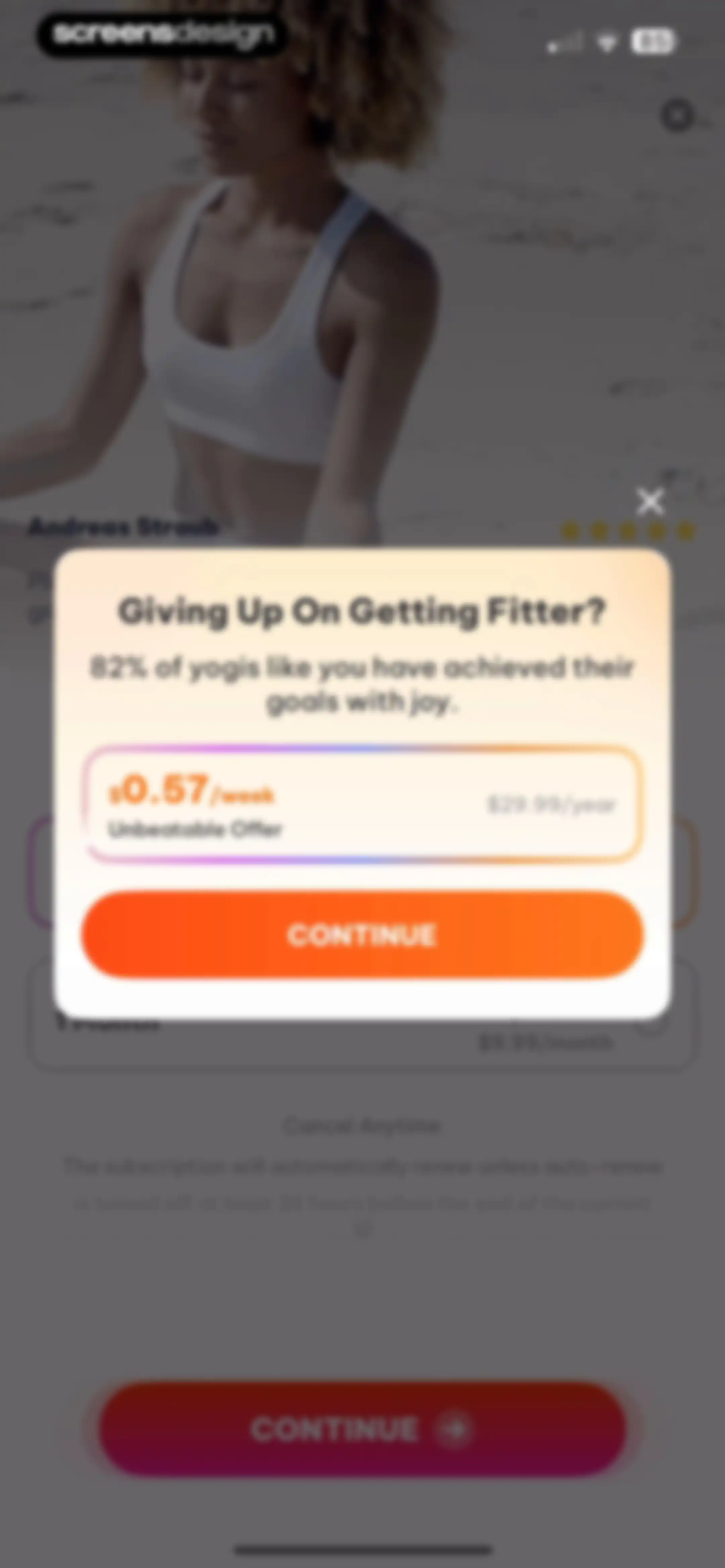 Daily Yoga: Yoga for Fitness® screen 55