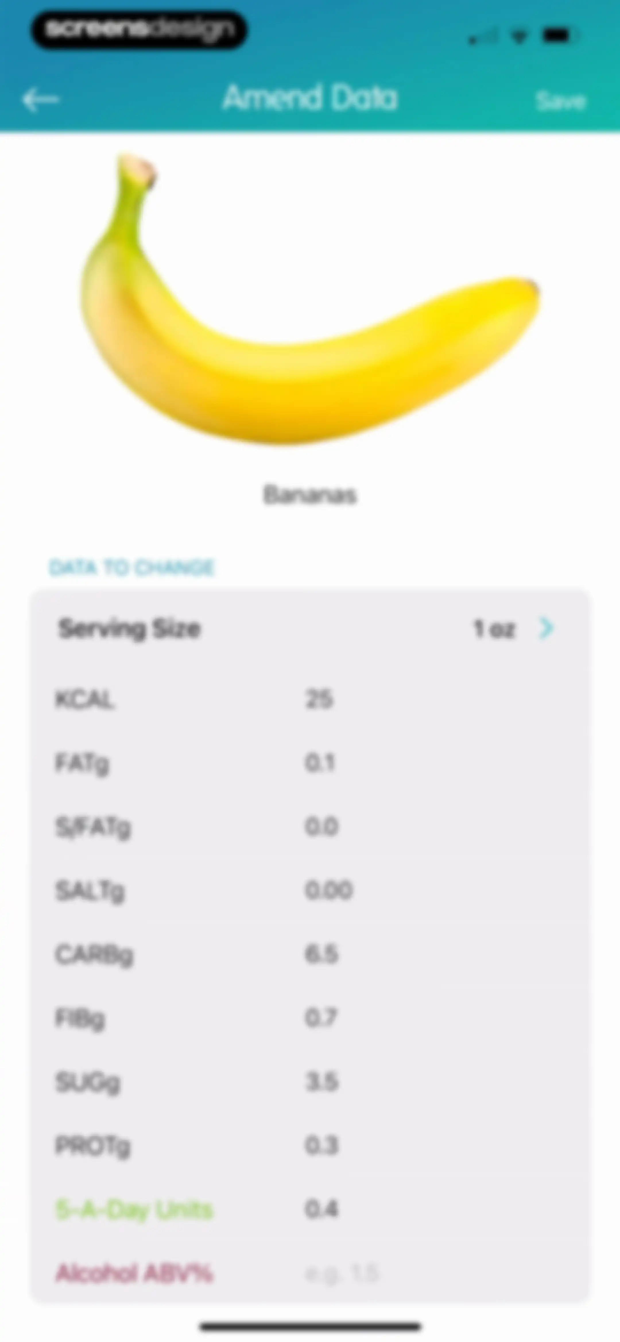 Calorie Counter + screen 33