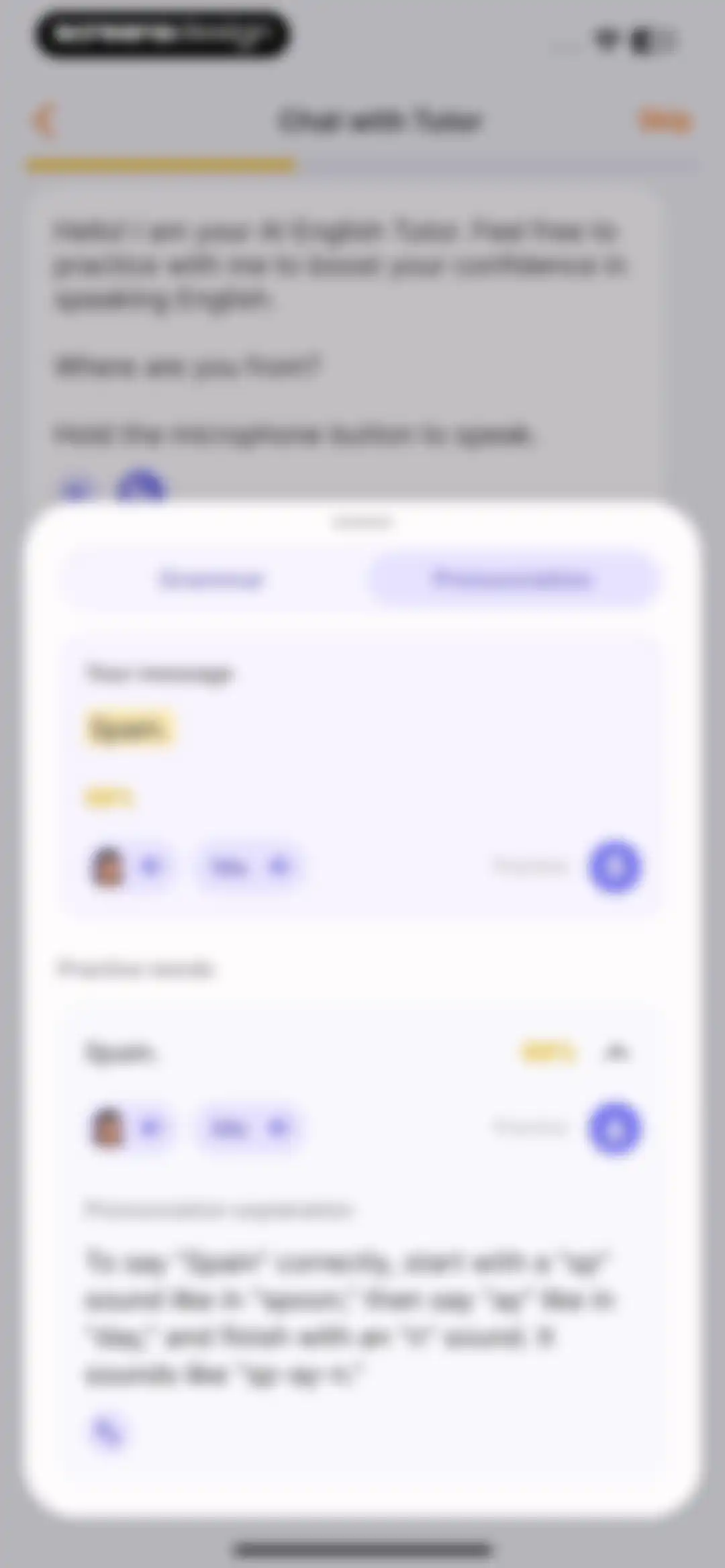 JustSpeak – AI English Tutor screen 31