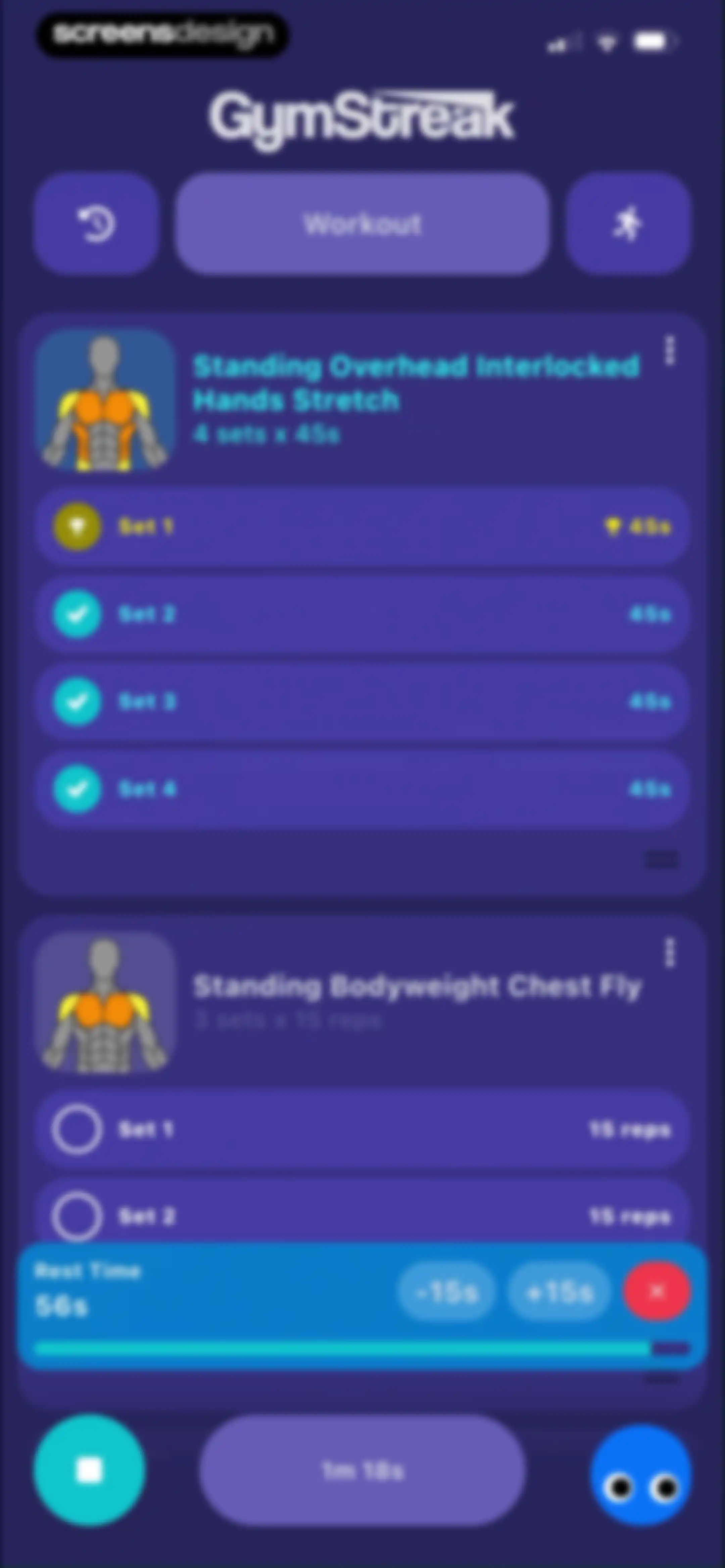 GymStreak: AI Personal Trainer screen 119