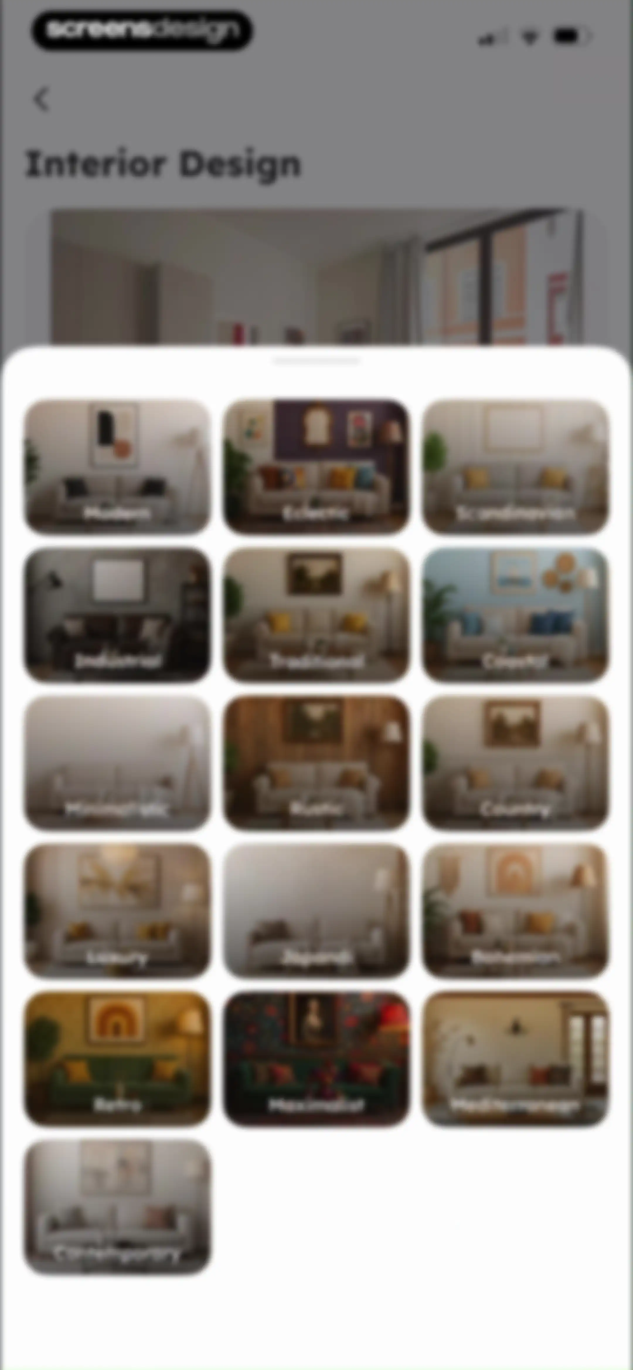 House AI: AI Room Design, Home screen 20