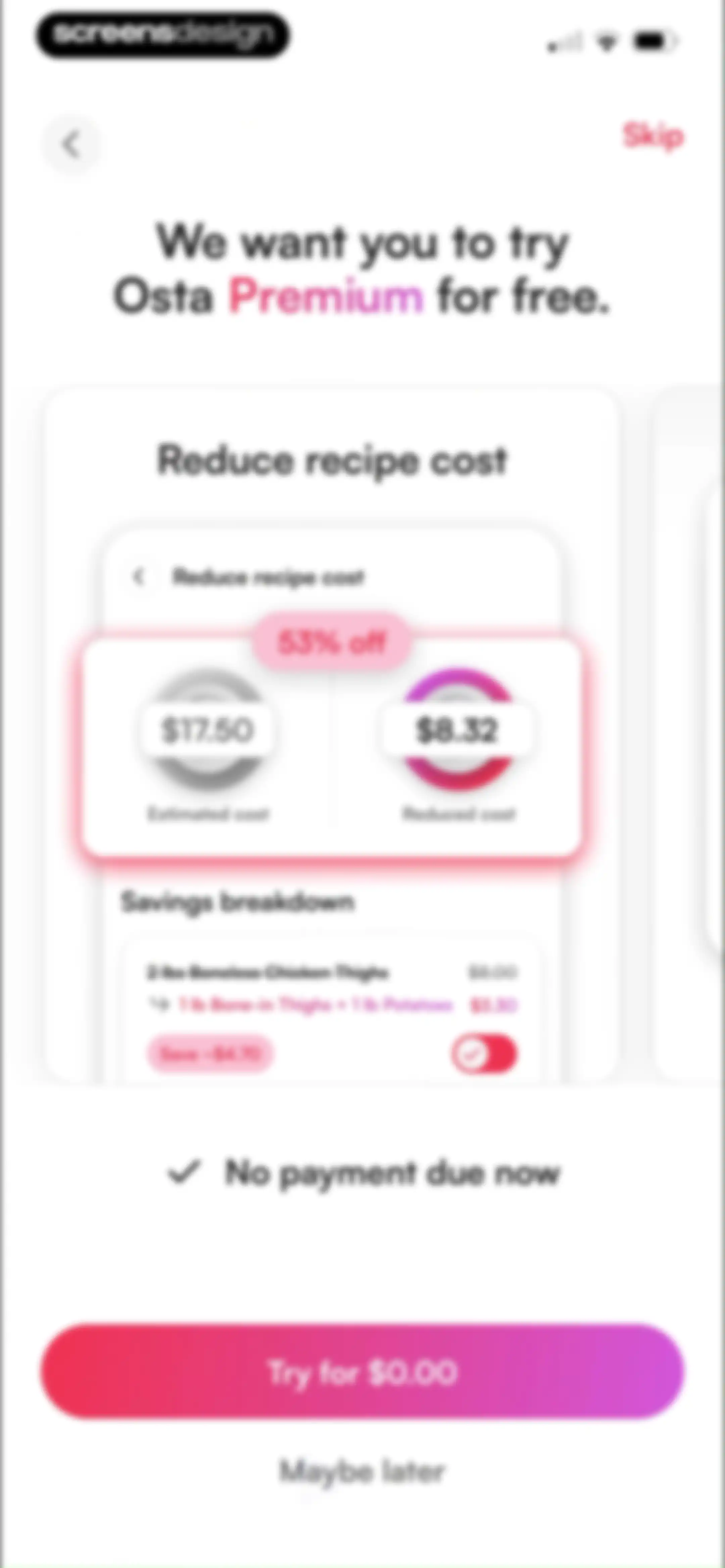 Osta: Save & Share Recipes screen 26