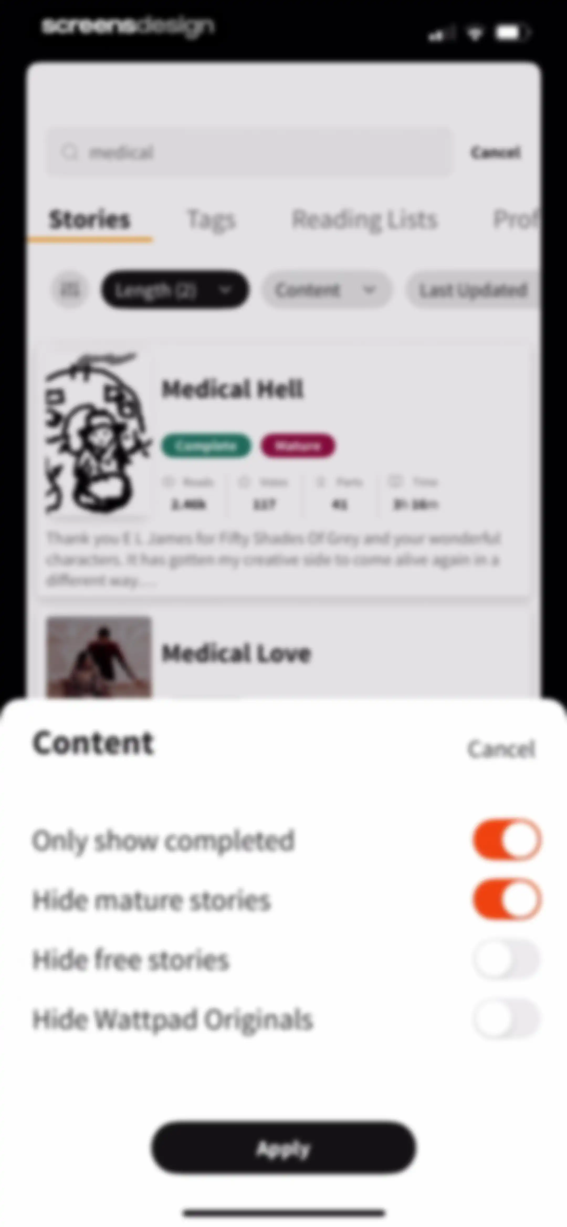 Wattpad - Read & Write Stories screen 92