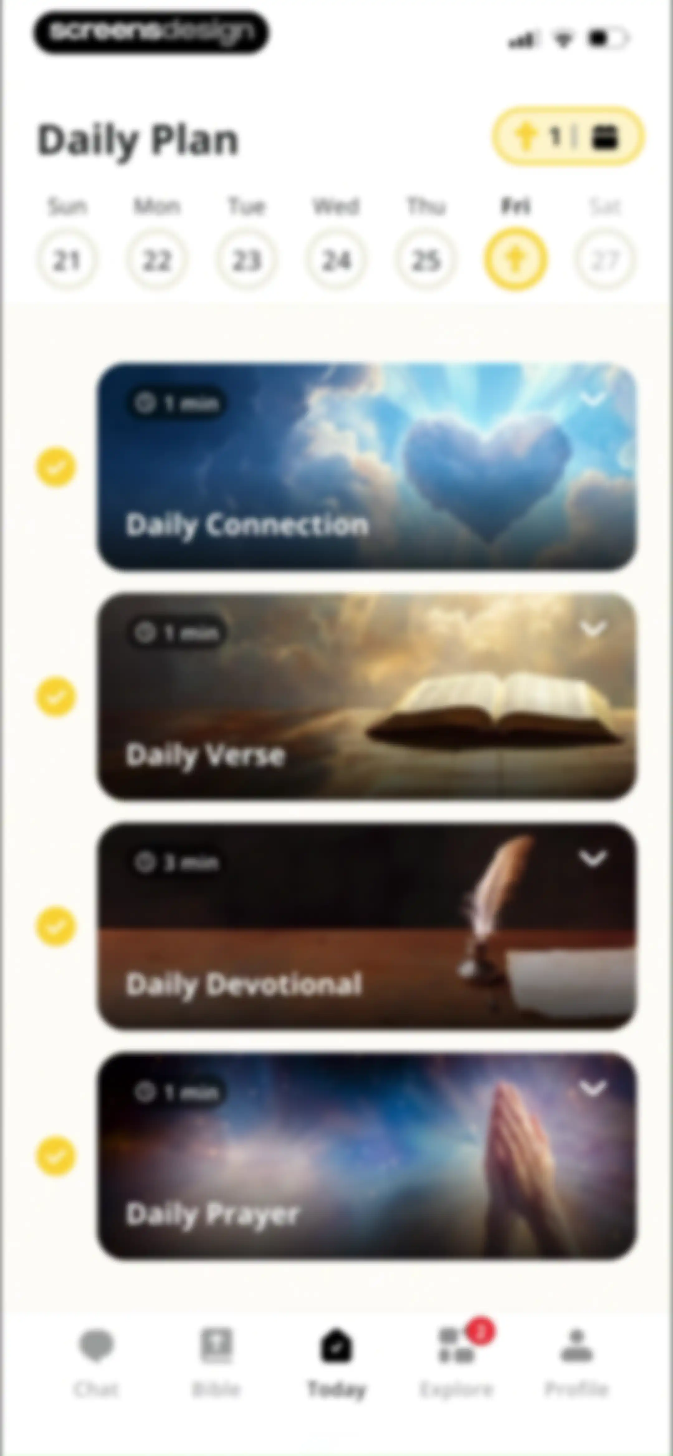 Bible Path: Prayers & Widgets screen 79