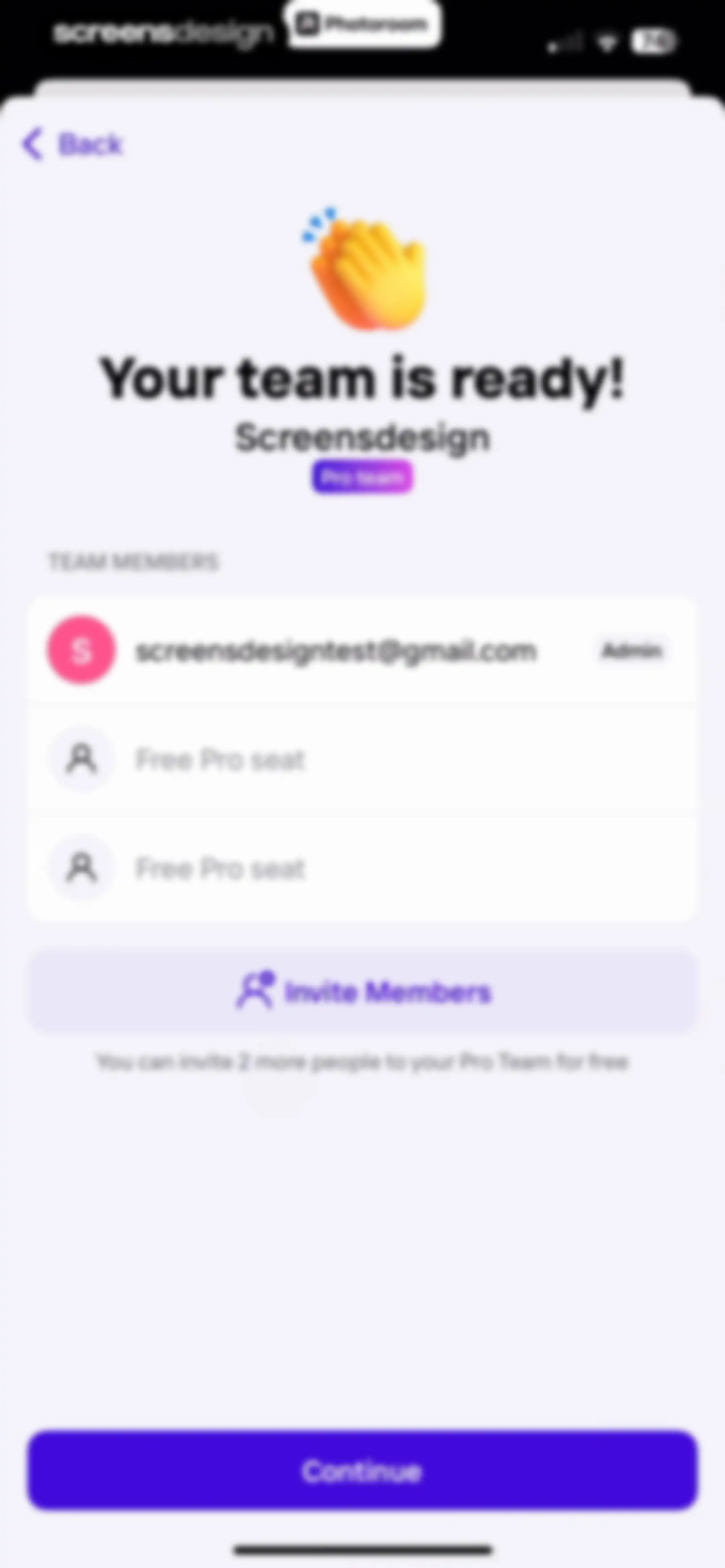 Photoroom: AI Photo Editor screen 106