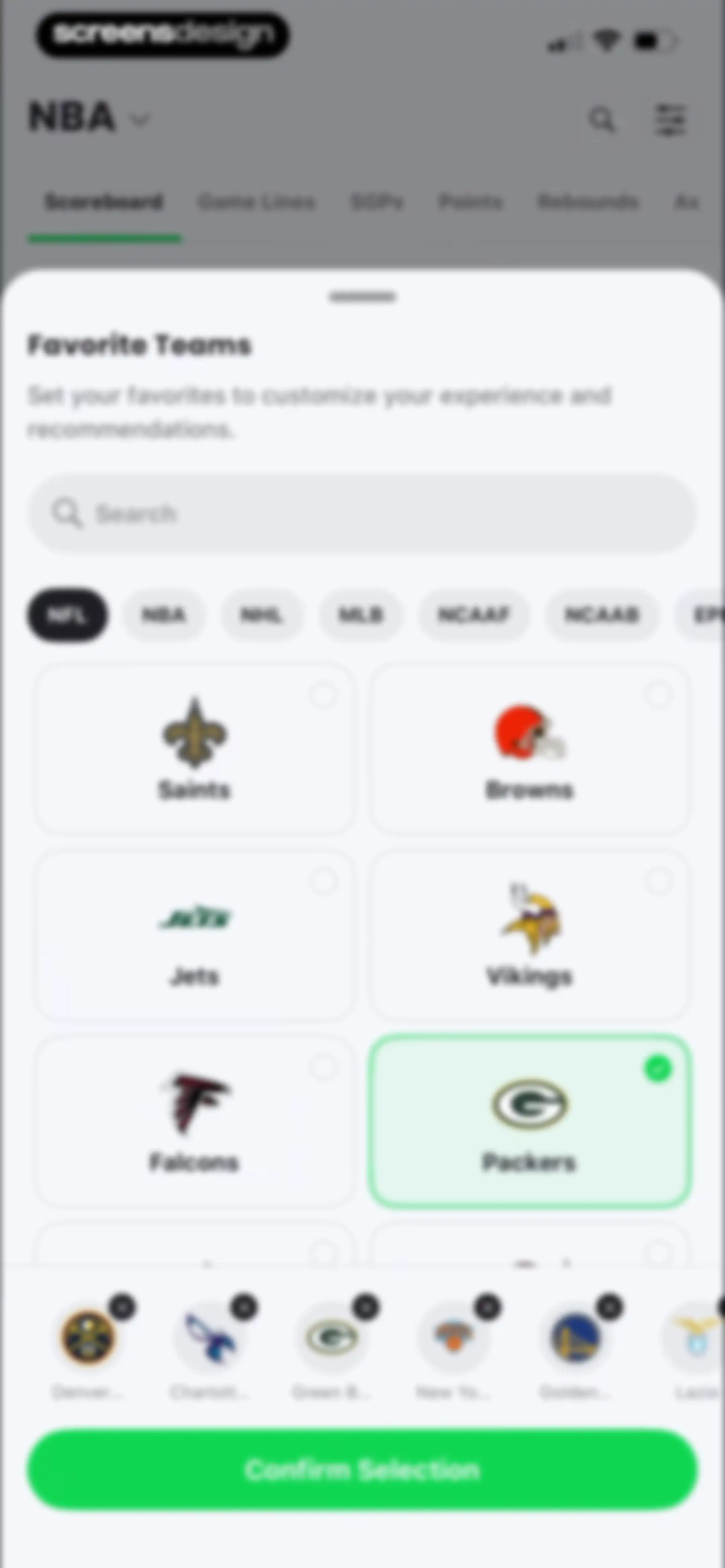 Action Network: Sports Betting screen 109