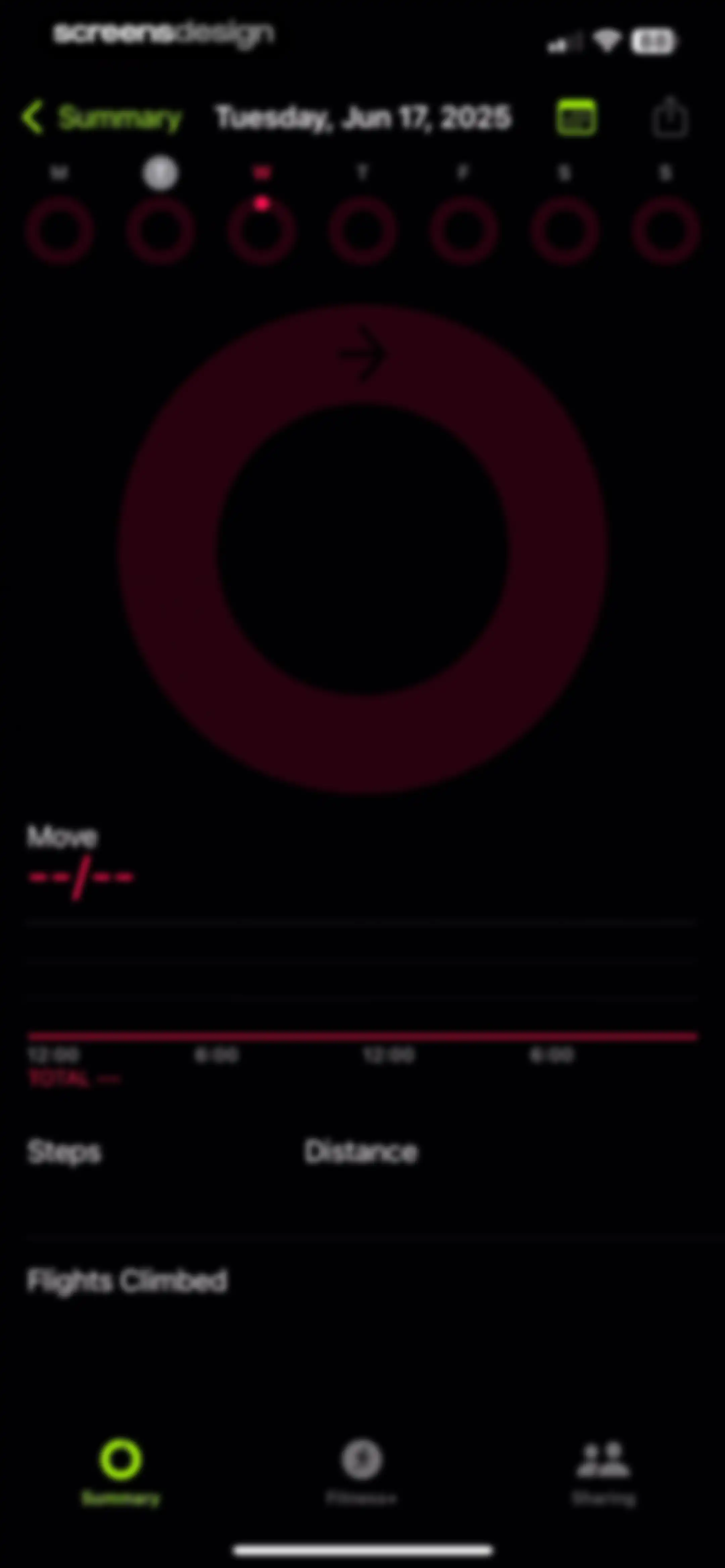 Apple Fitness screen 19