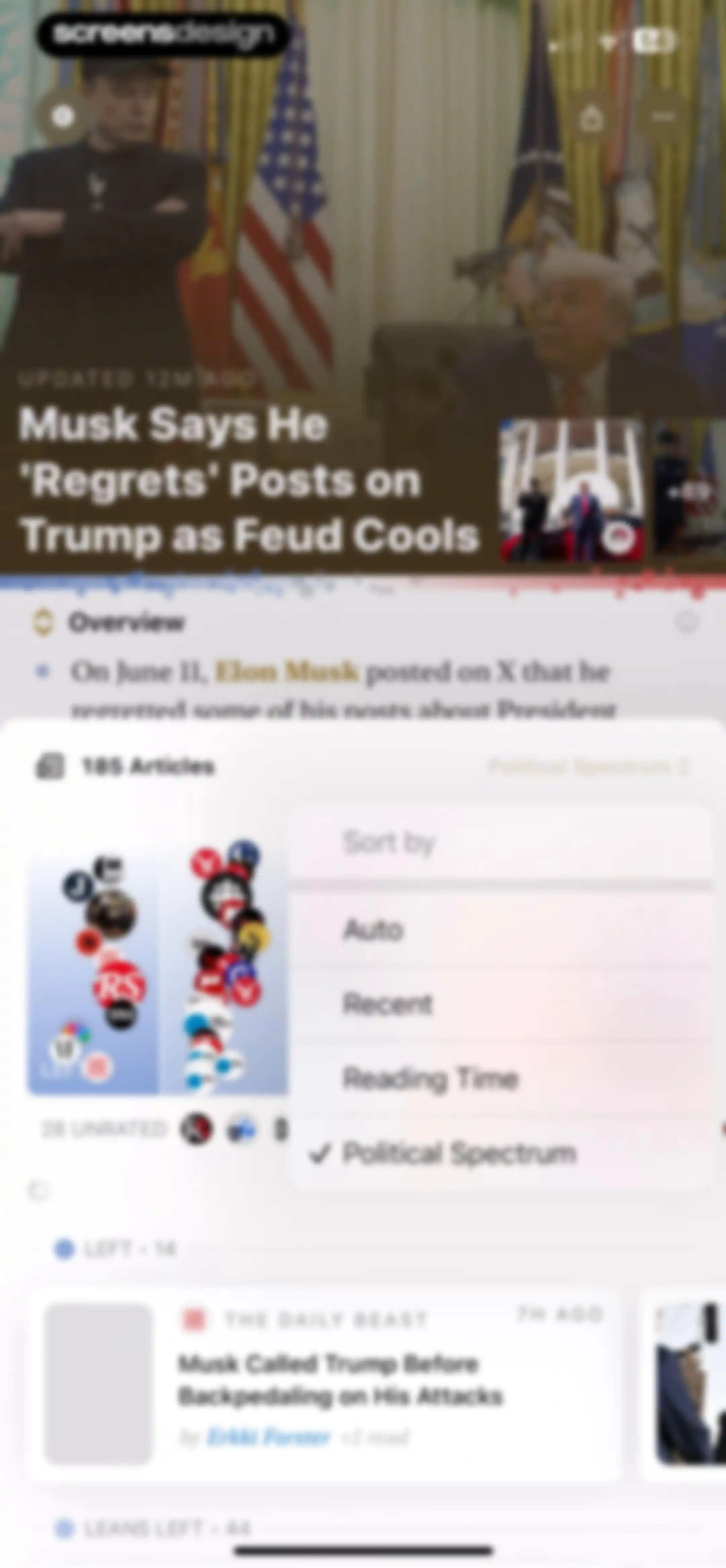 Particle: Personalized News screen 27