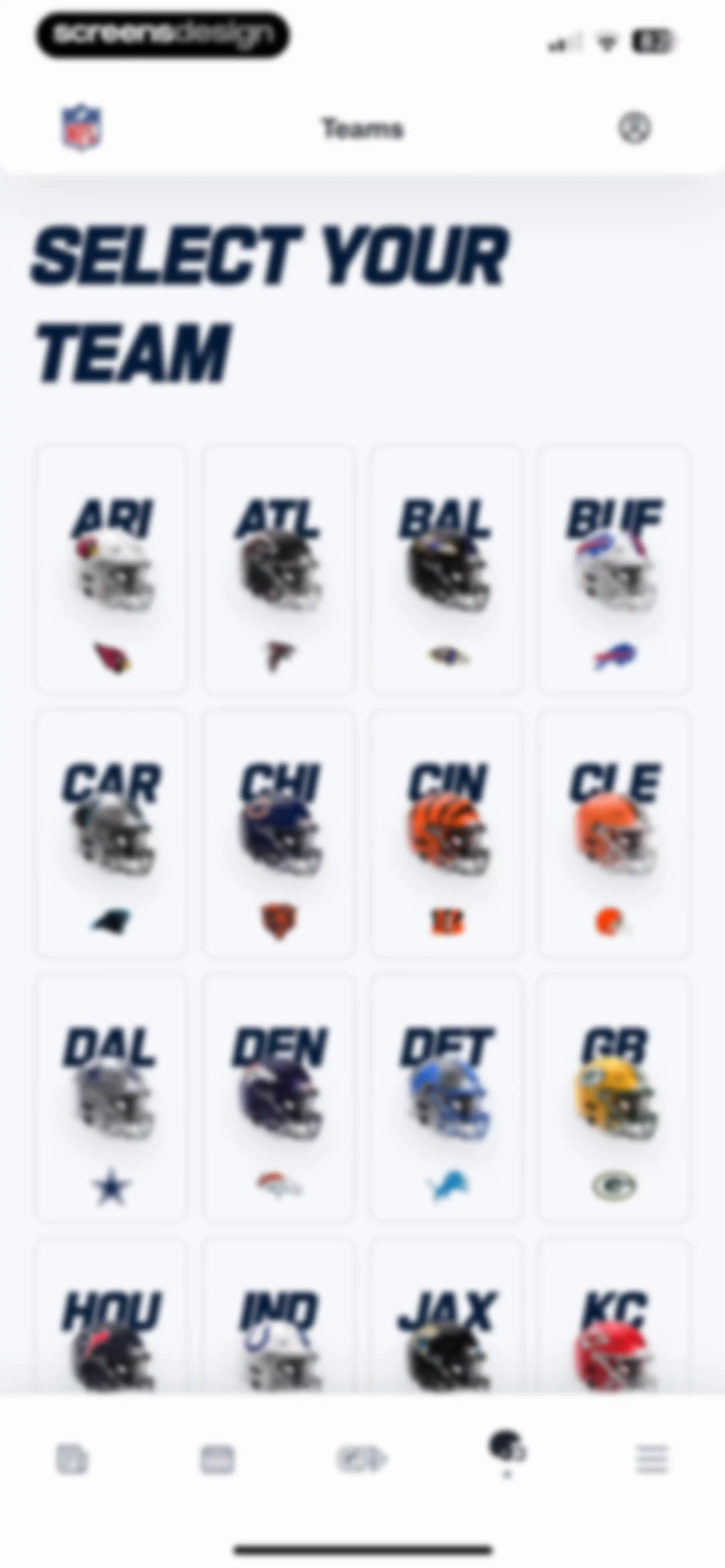 NFL screen 92