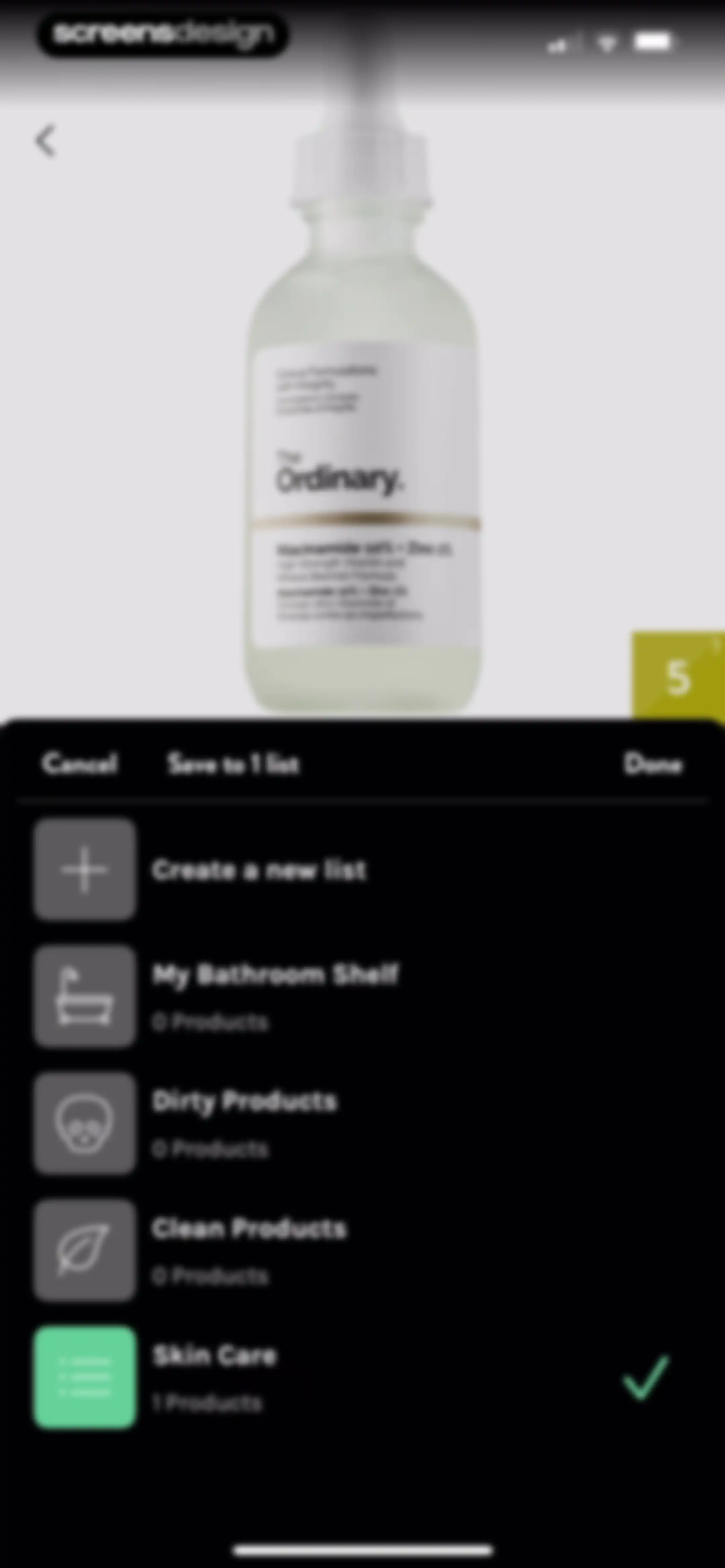 Think Dirty – Shop Clean screen 83