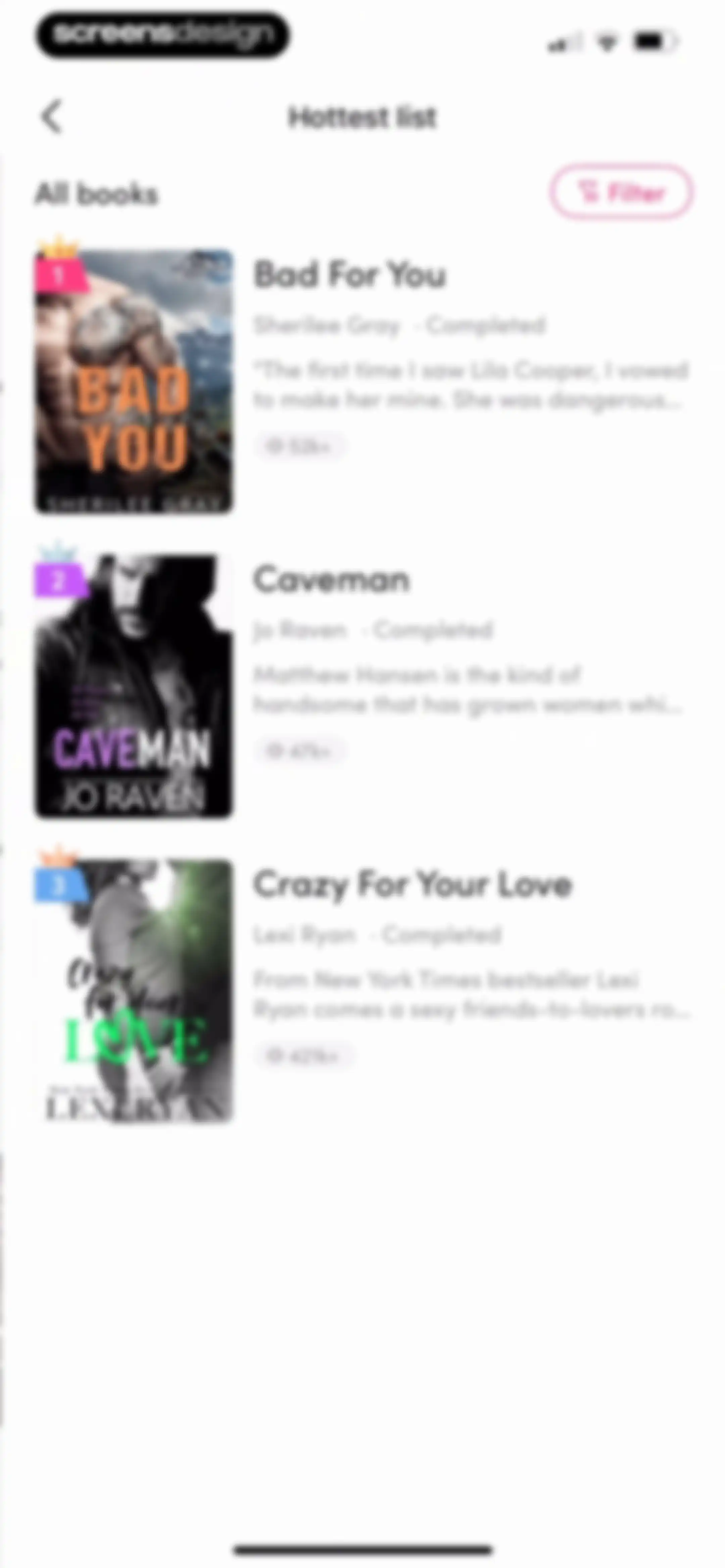 My Fiction: Stories & Novels screen 73