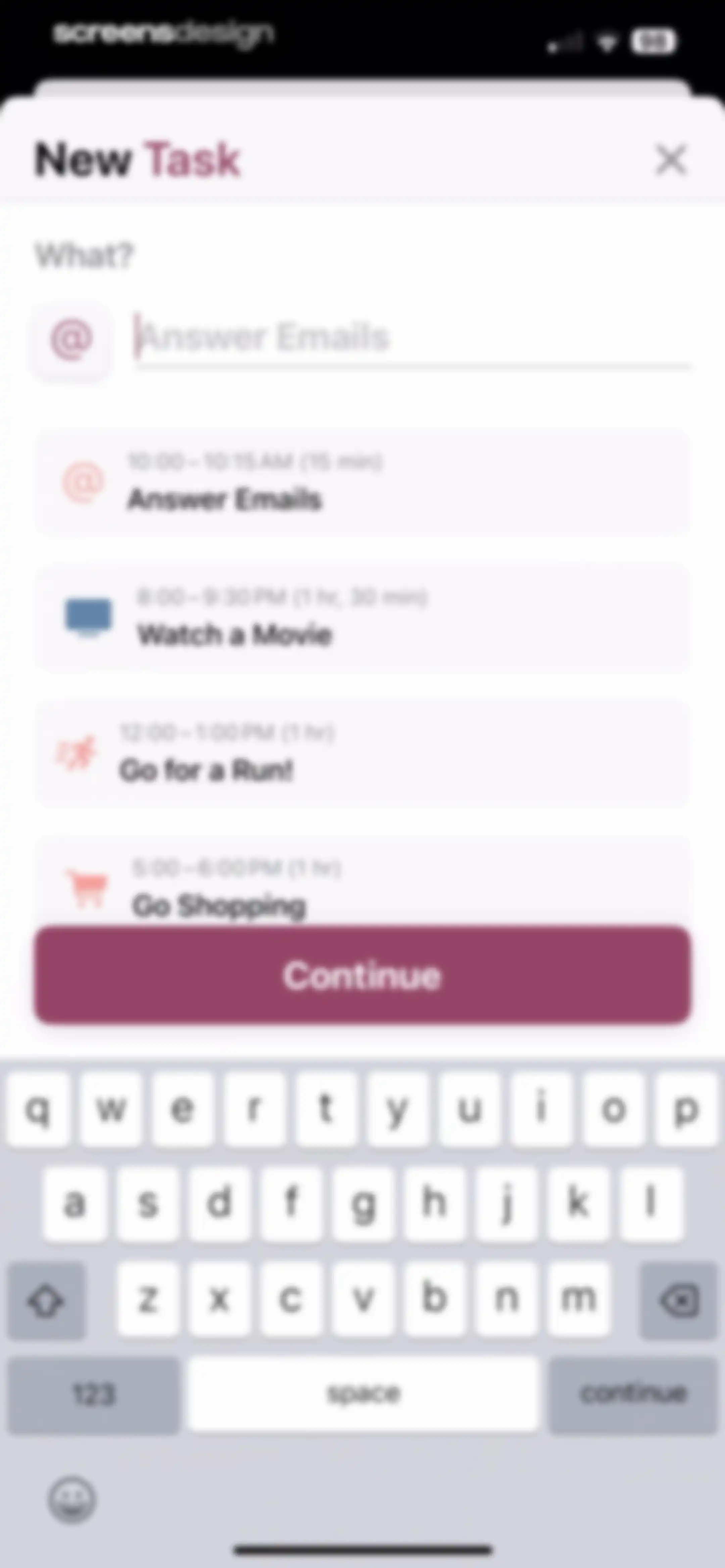 Structured: Daily Planner Todo screen 34