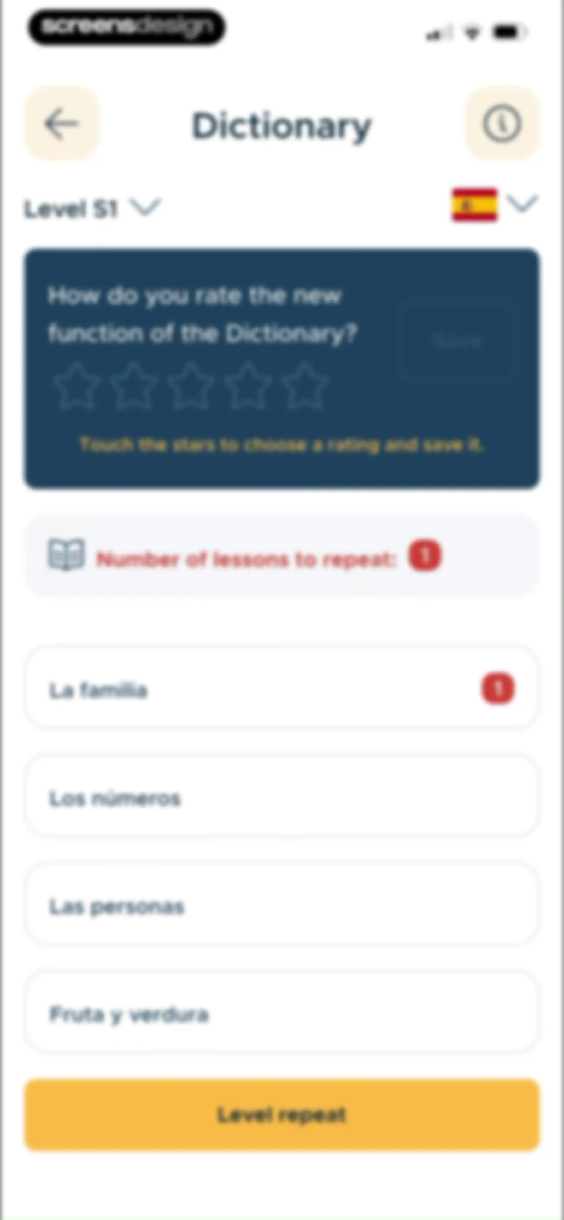 BeeSpeaker Learn English screen 104