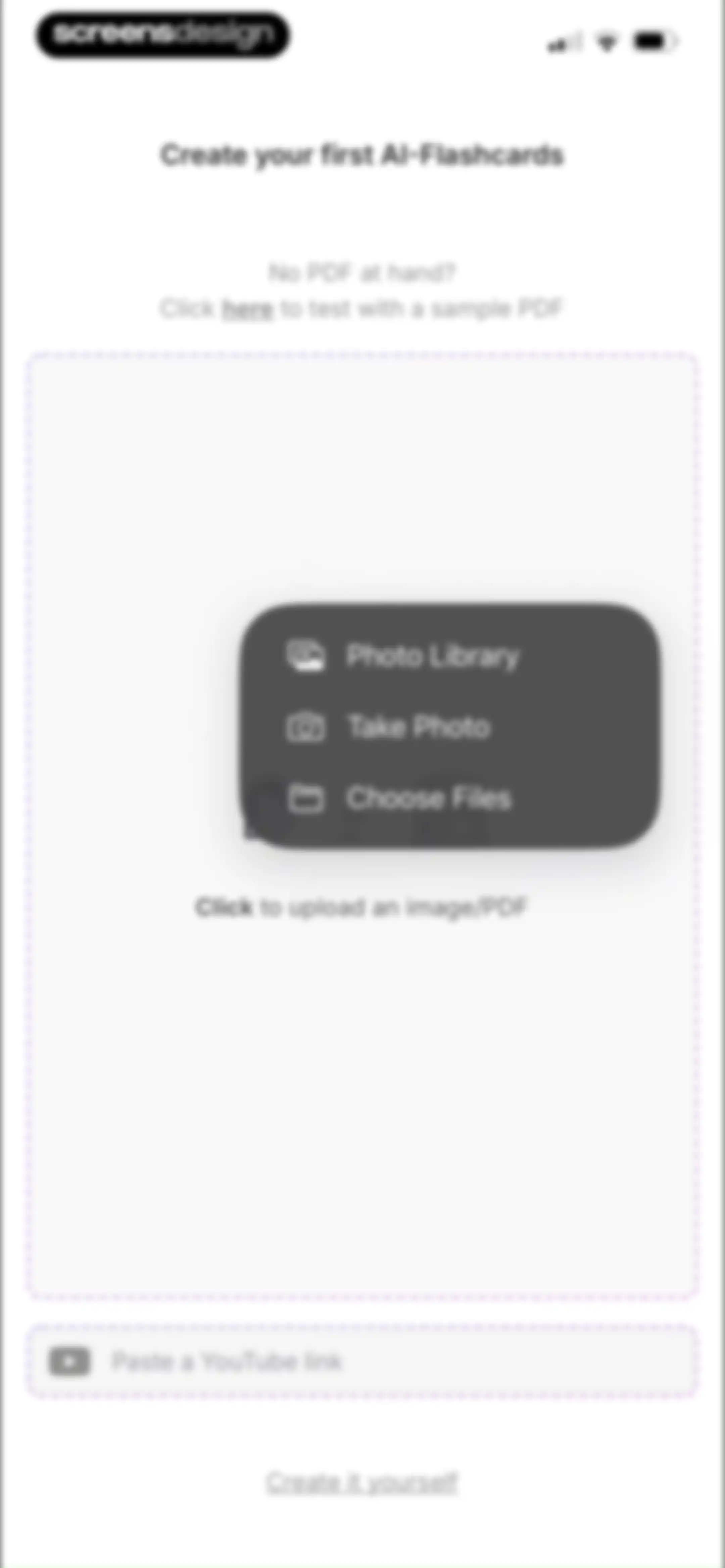 Retain Cards: AI Flashcards screen 34