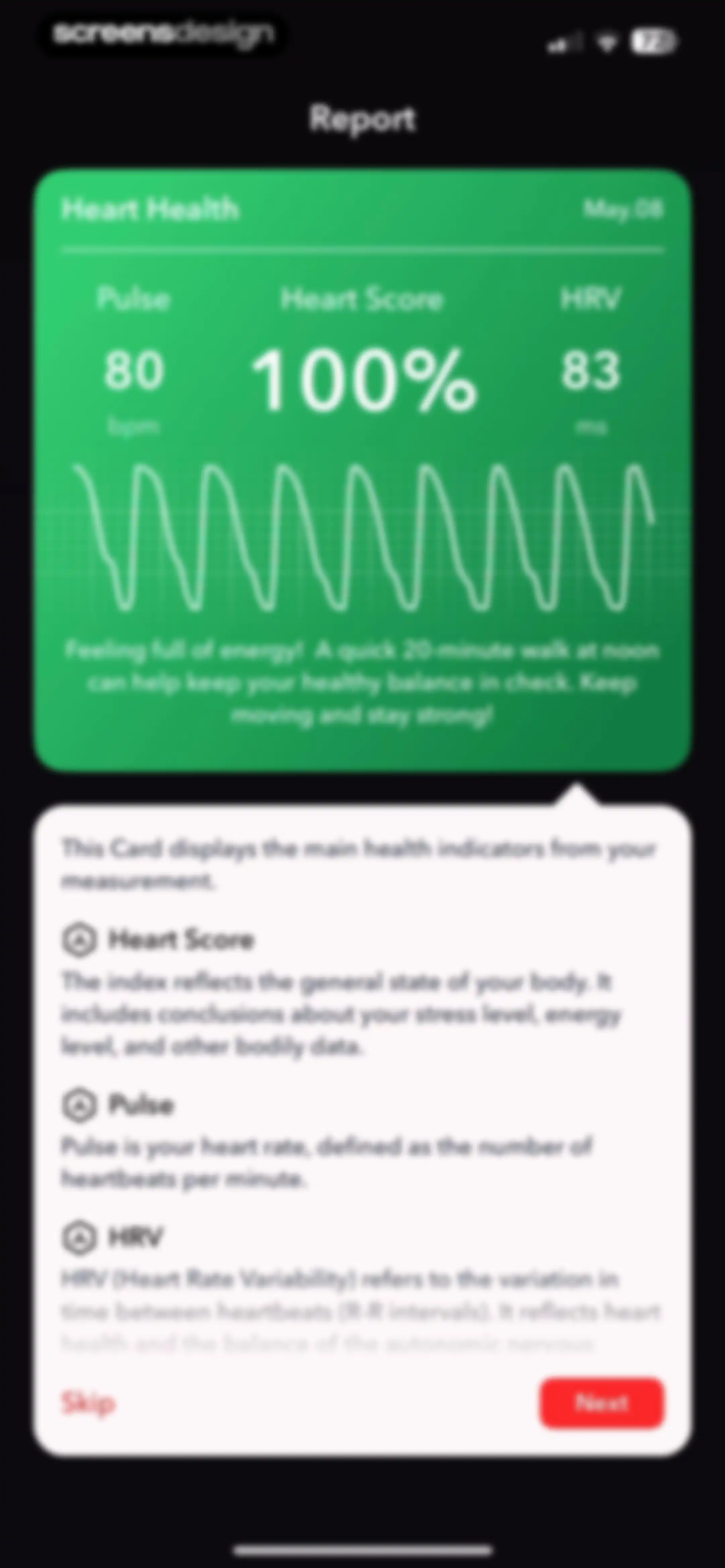 iCardio - Heart Rate Tracker screen 22