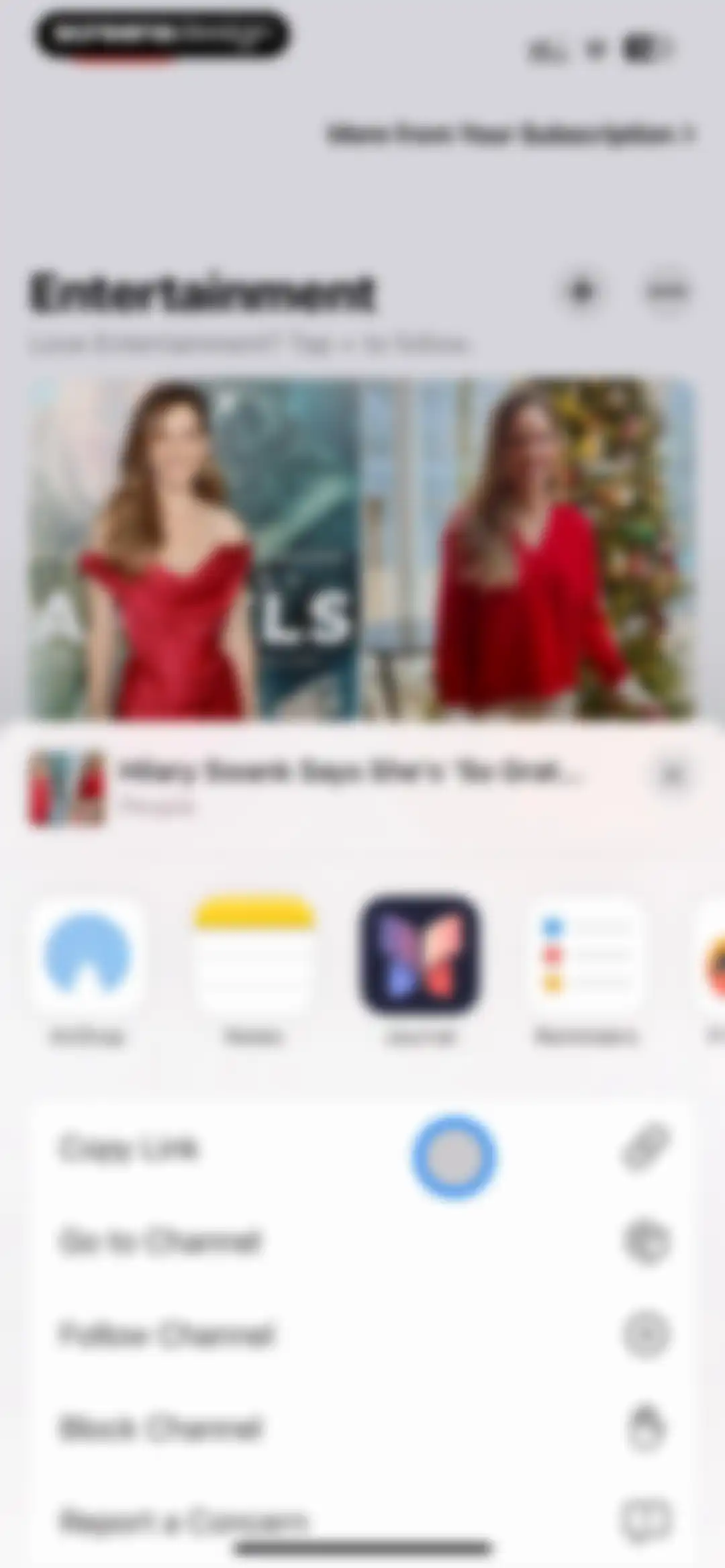 Apple News screen 62