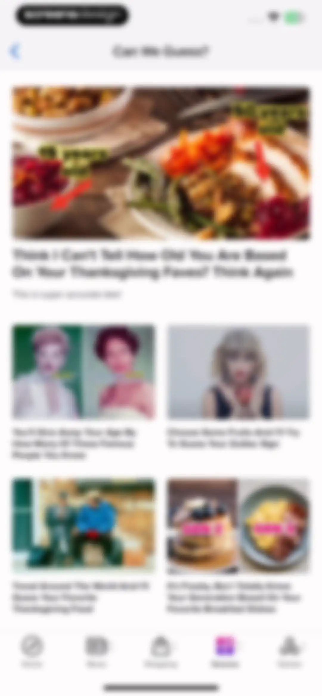 BuzzFeed - Quiz, Trivia & News screen 82