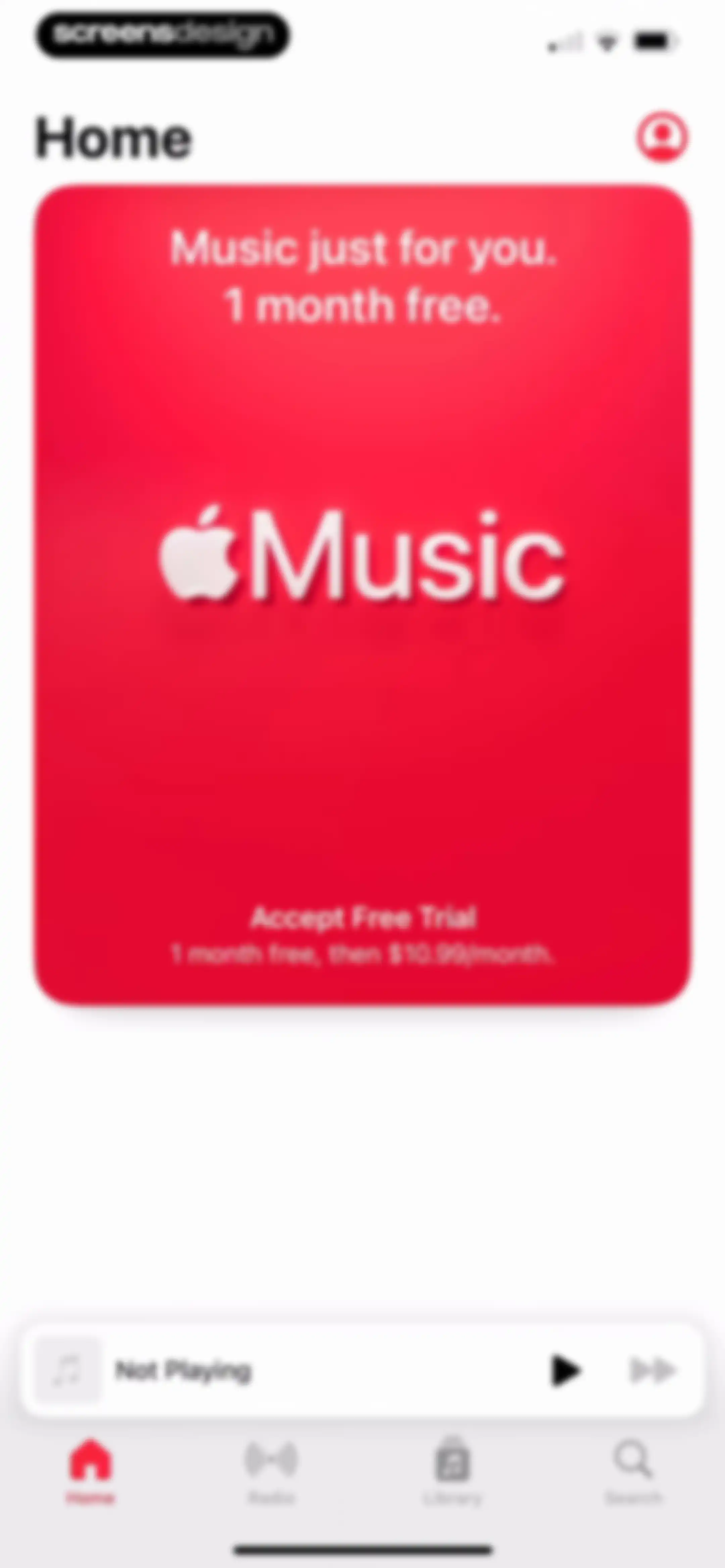 Apple Music screen 5
