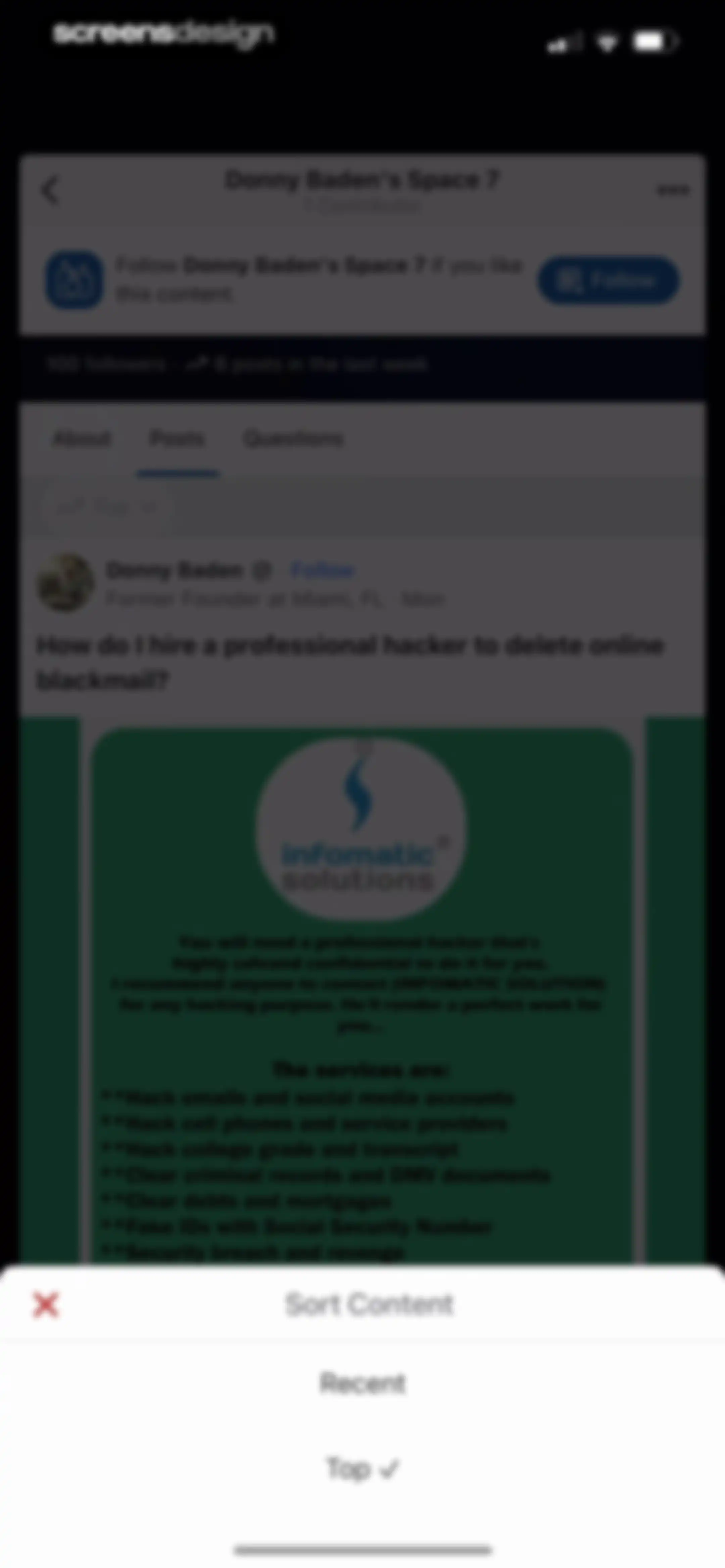 Quora screen 121