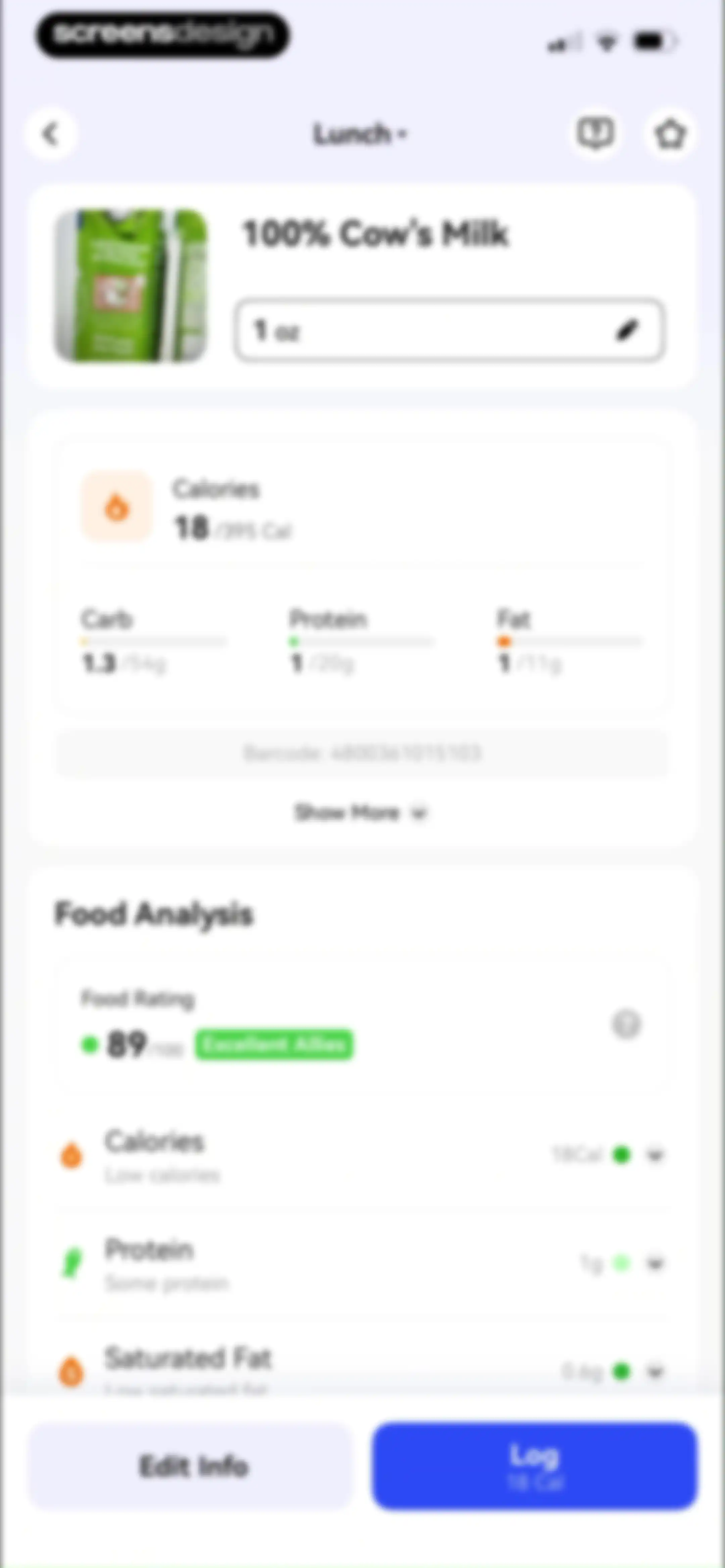 AI Calorie Counter - Appediet screen 138
