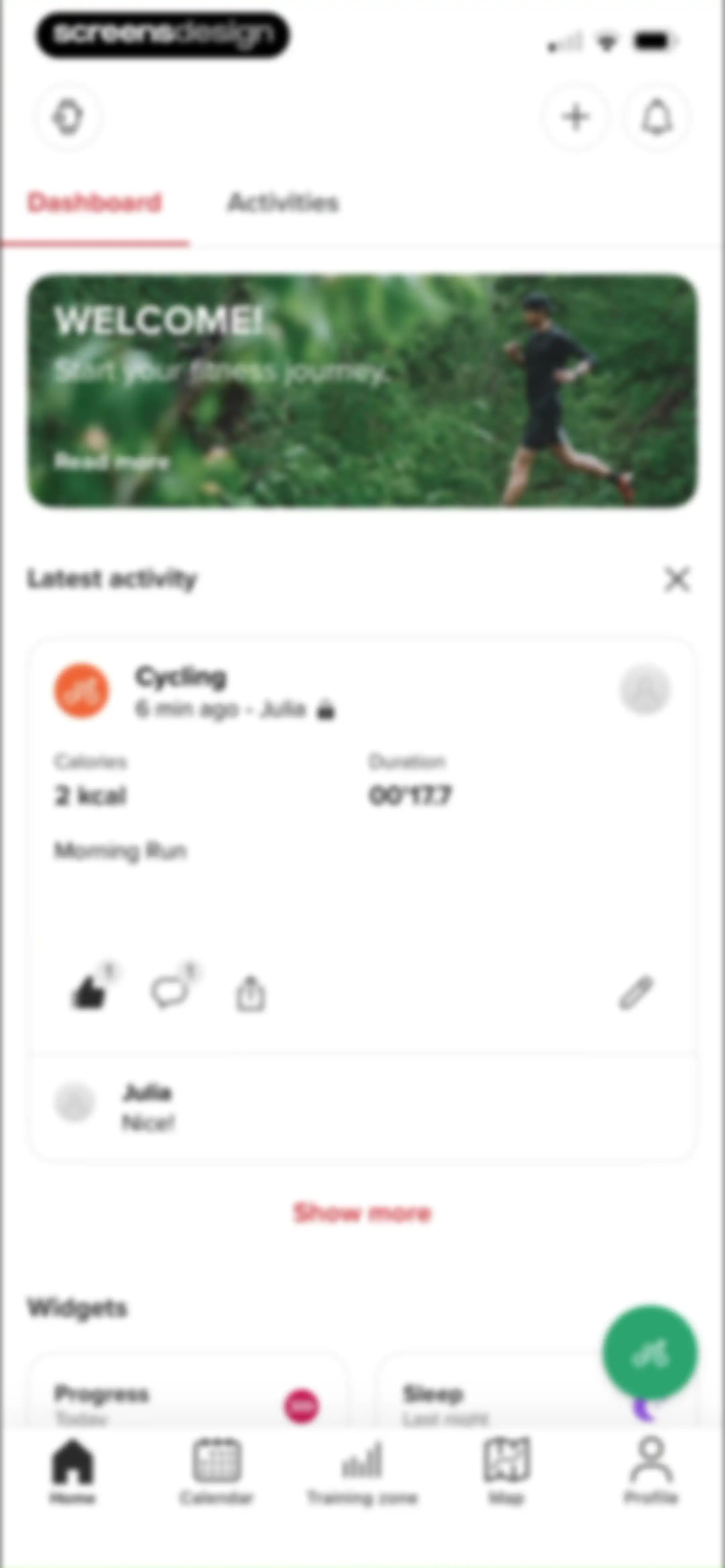 Sports Tracker: Run Bike Hike screen 97