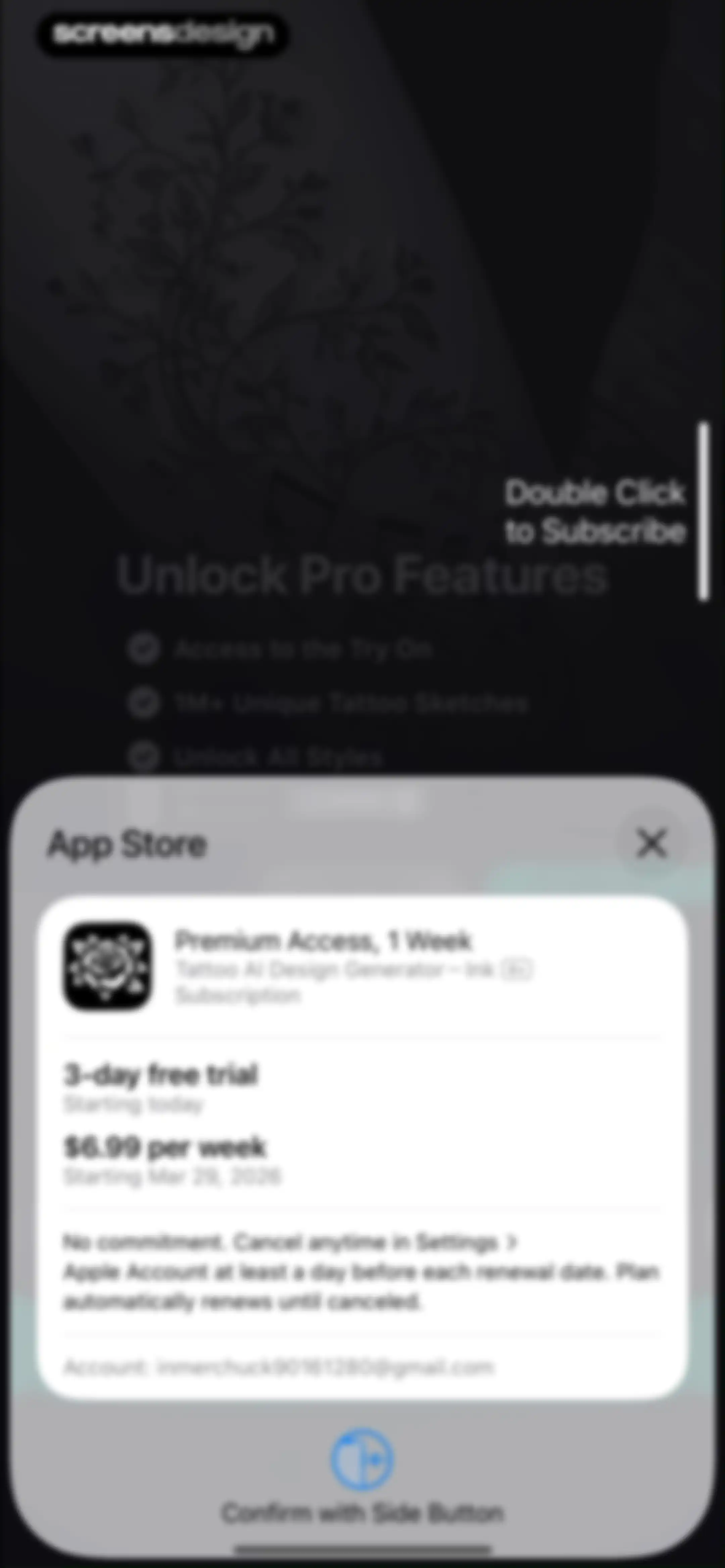 Tattoo AI Design Generator－Ink screen 14