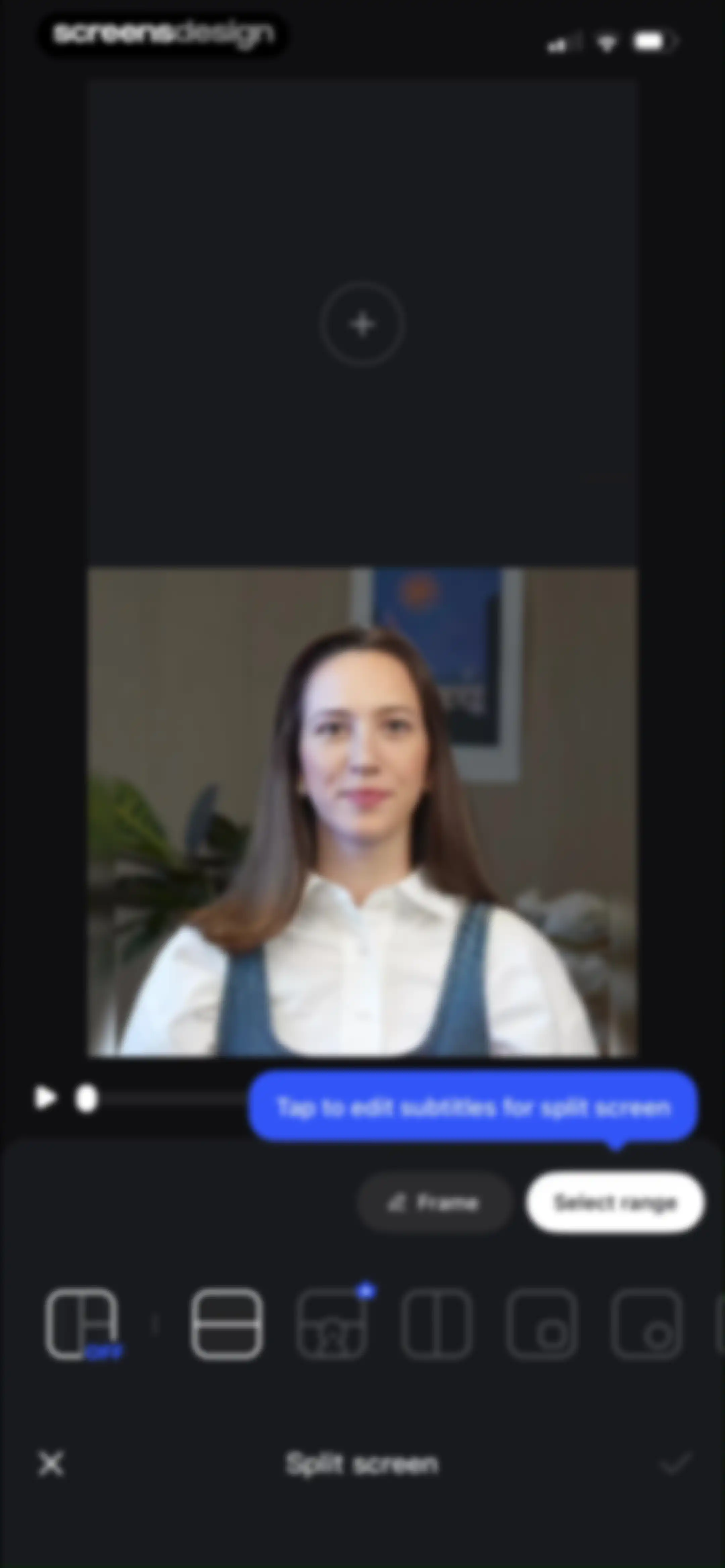 Vmake Labs: create viral video screen 109