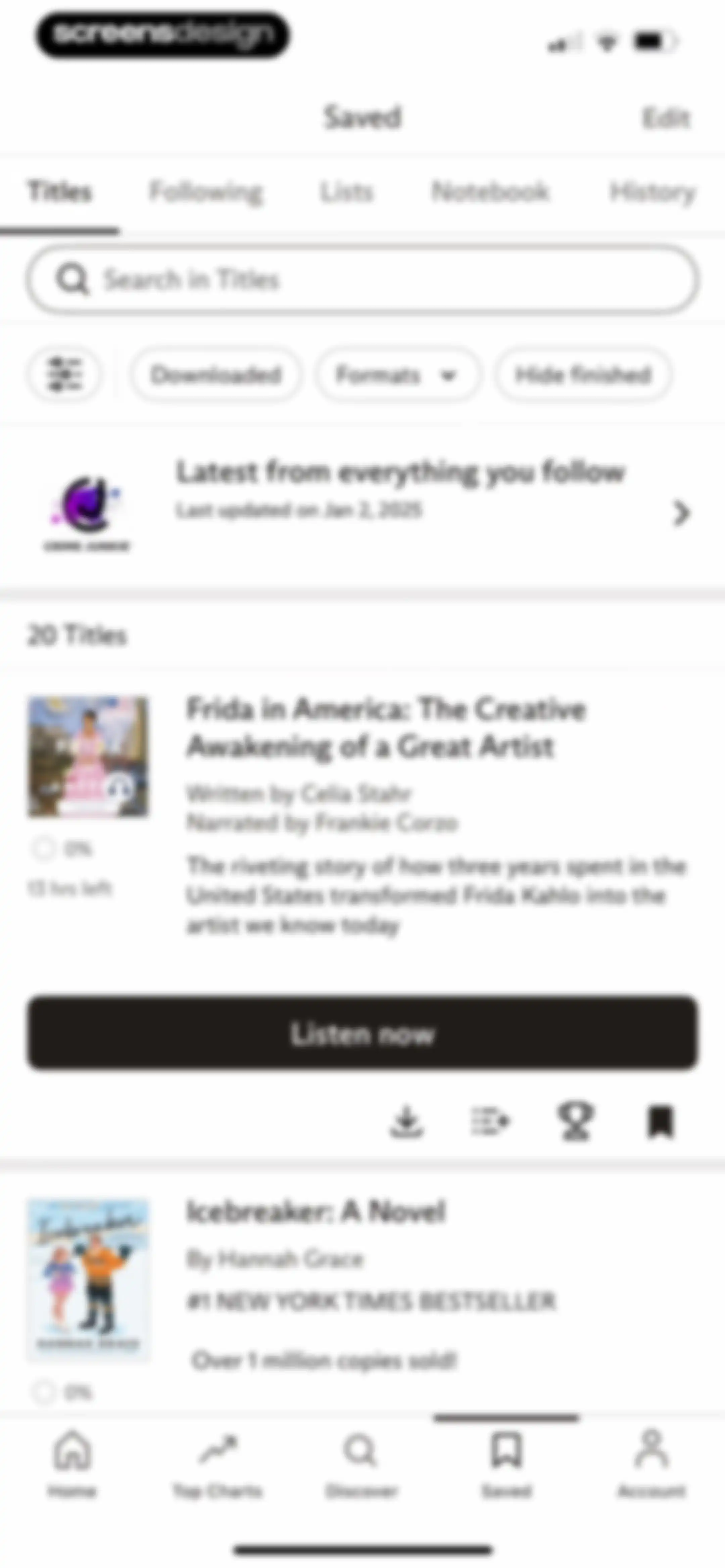 Everand: Audiobooks & Ebooks screen 151