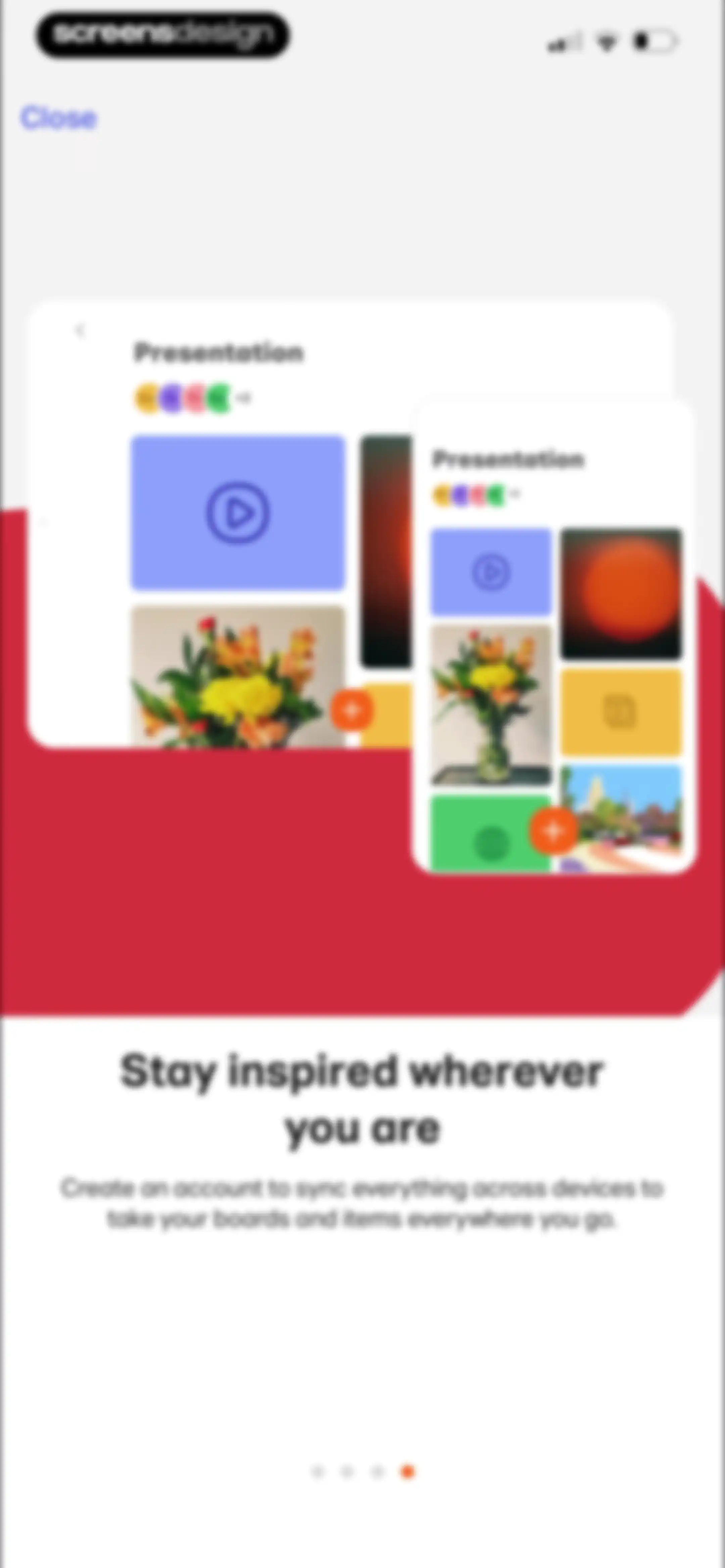 Collect by WeTransfer screen 62