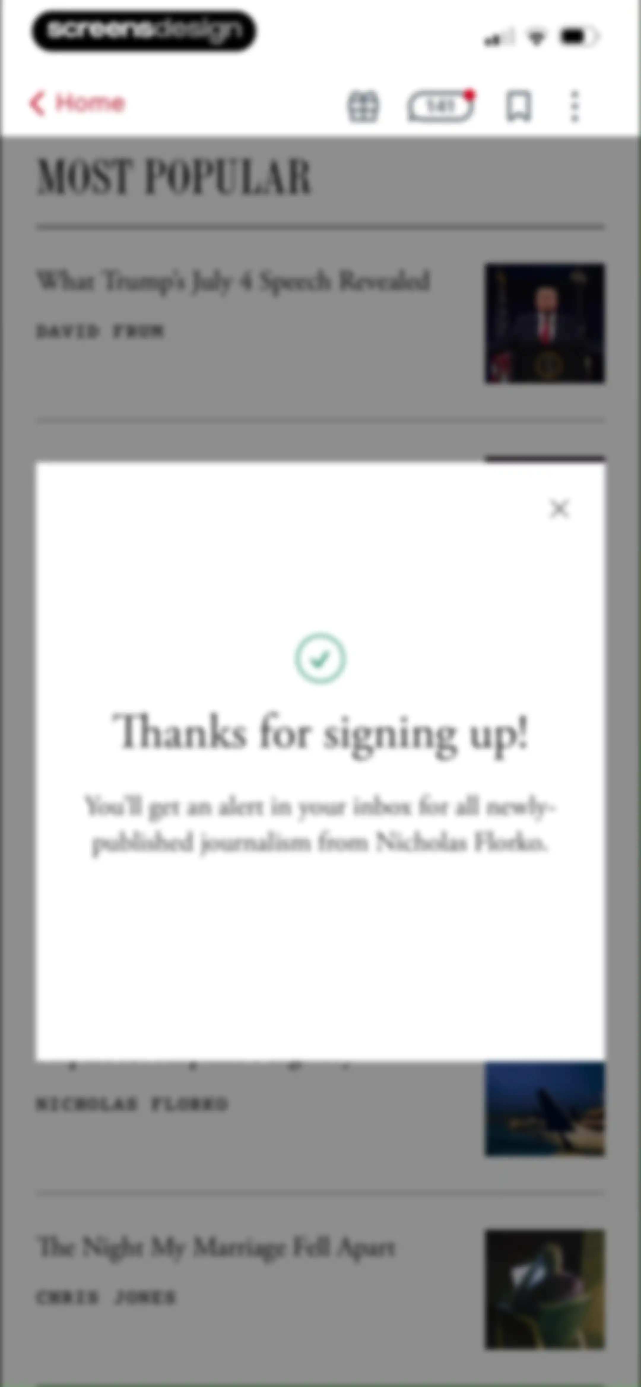 The Atlantic Magazine screen 22