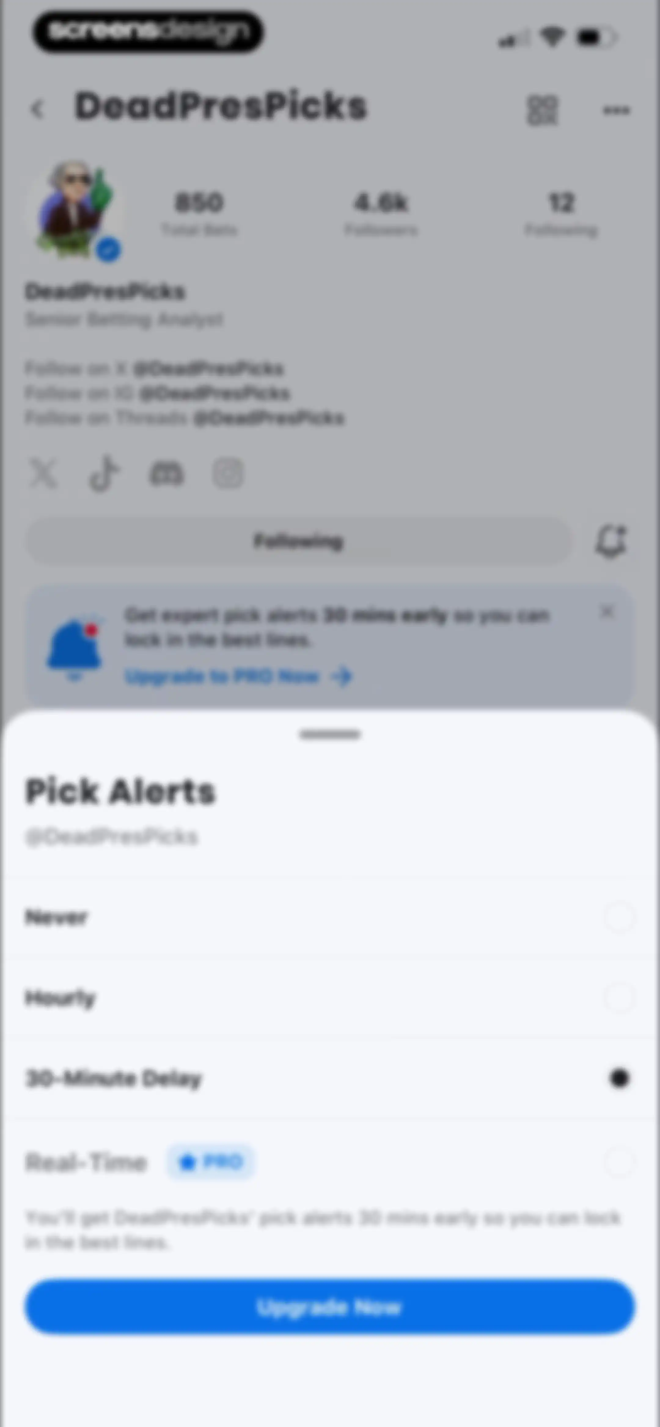 Action Network: Sports Betting screen 27