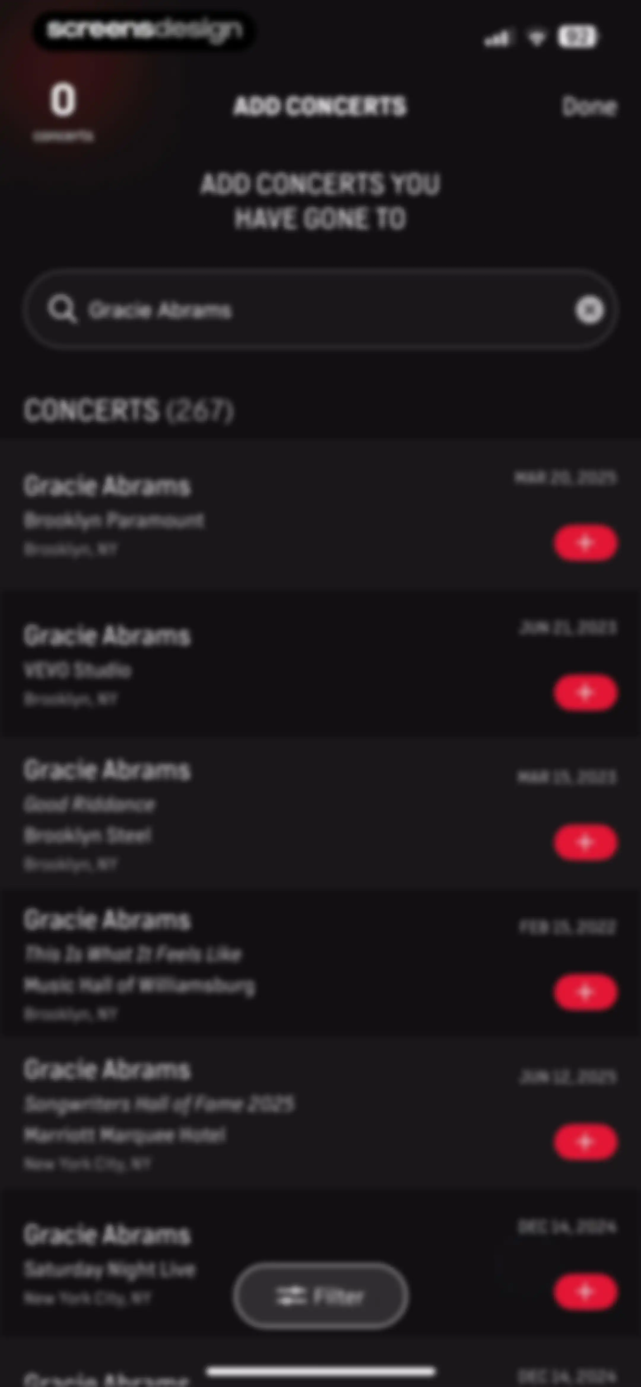 Live Nation – For Concert Fans screen 91