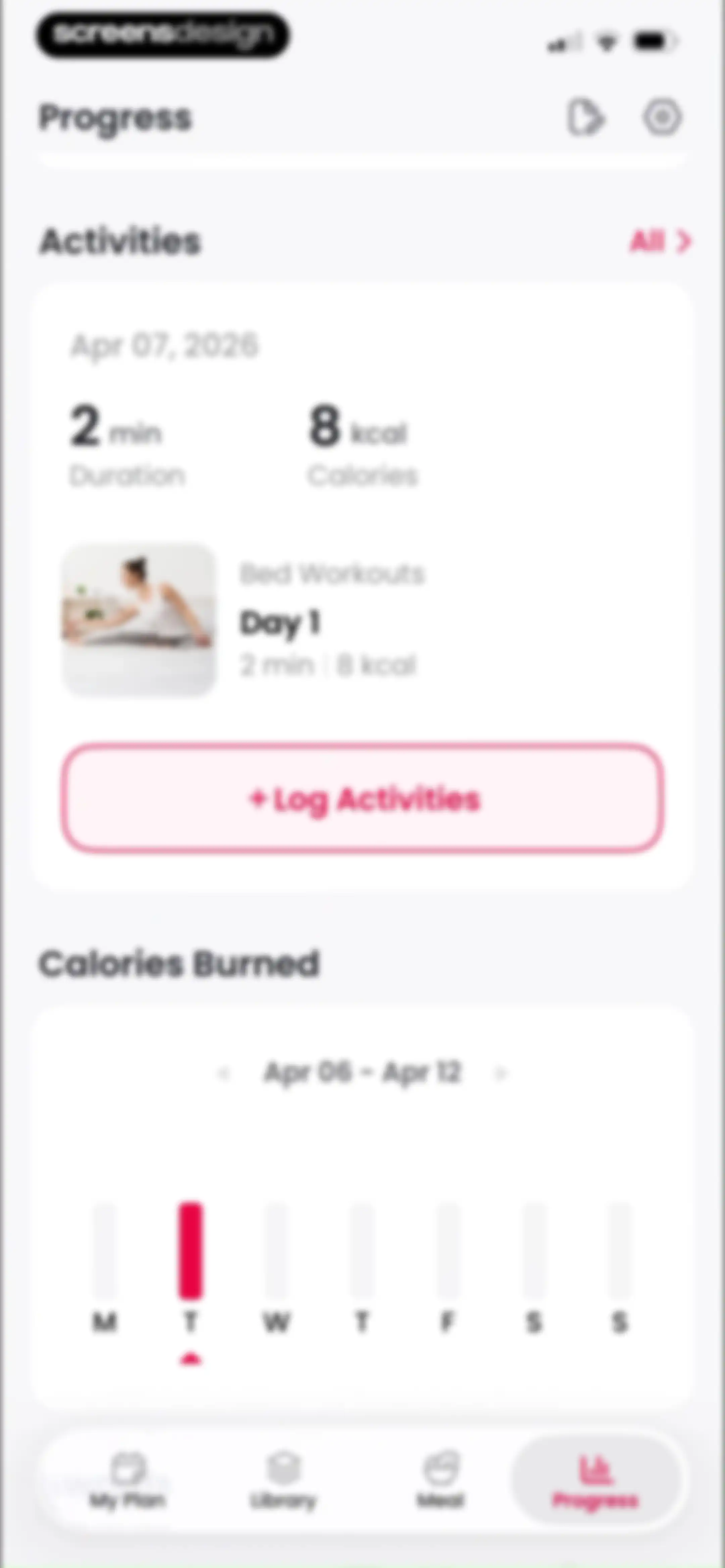 ChillFit: Home Workout Planner screen 140